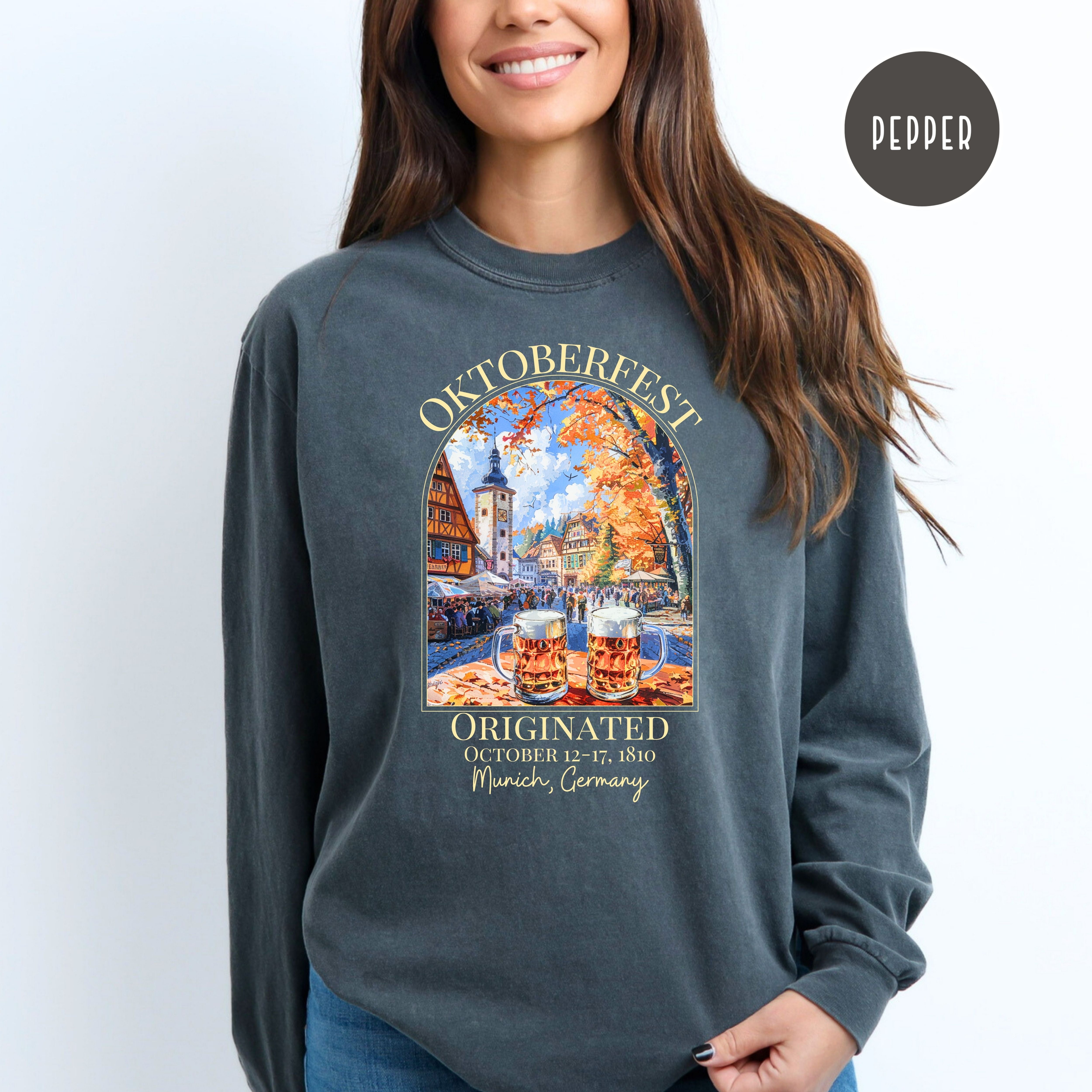 Oktoberfest Munich Germany Comfort Colors® Long Sleeve Tee