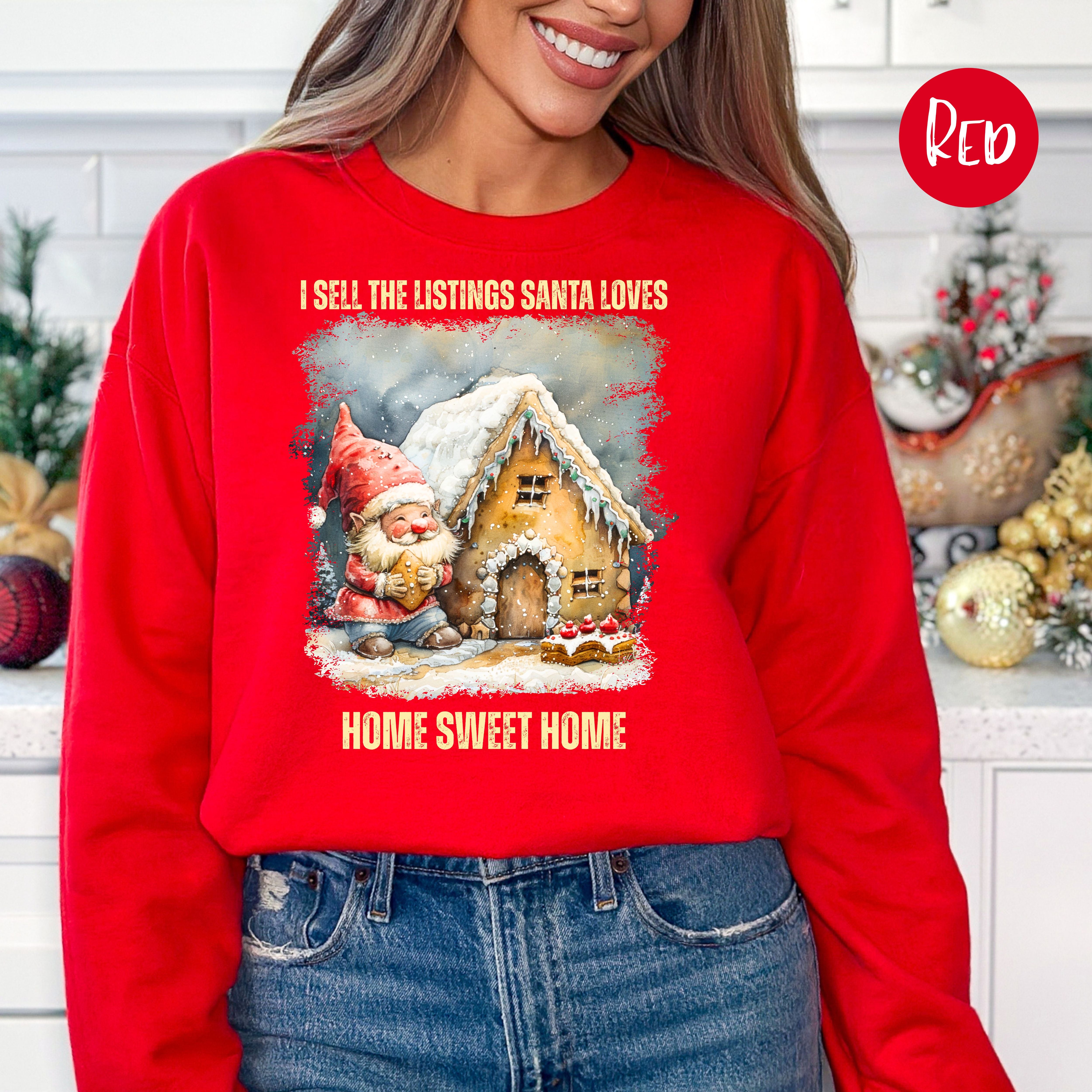 Real Estate Agent Unisex Christmas Sweatshirt