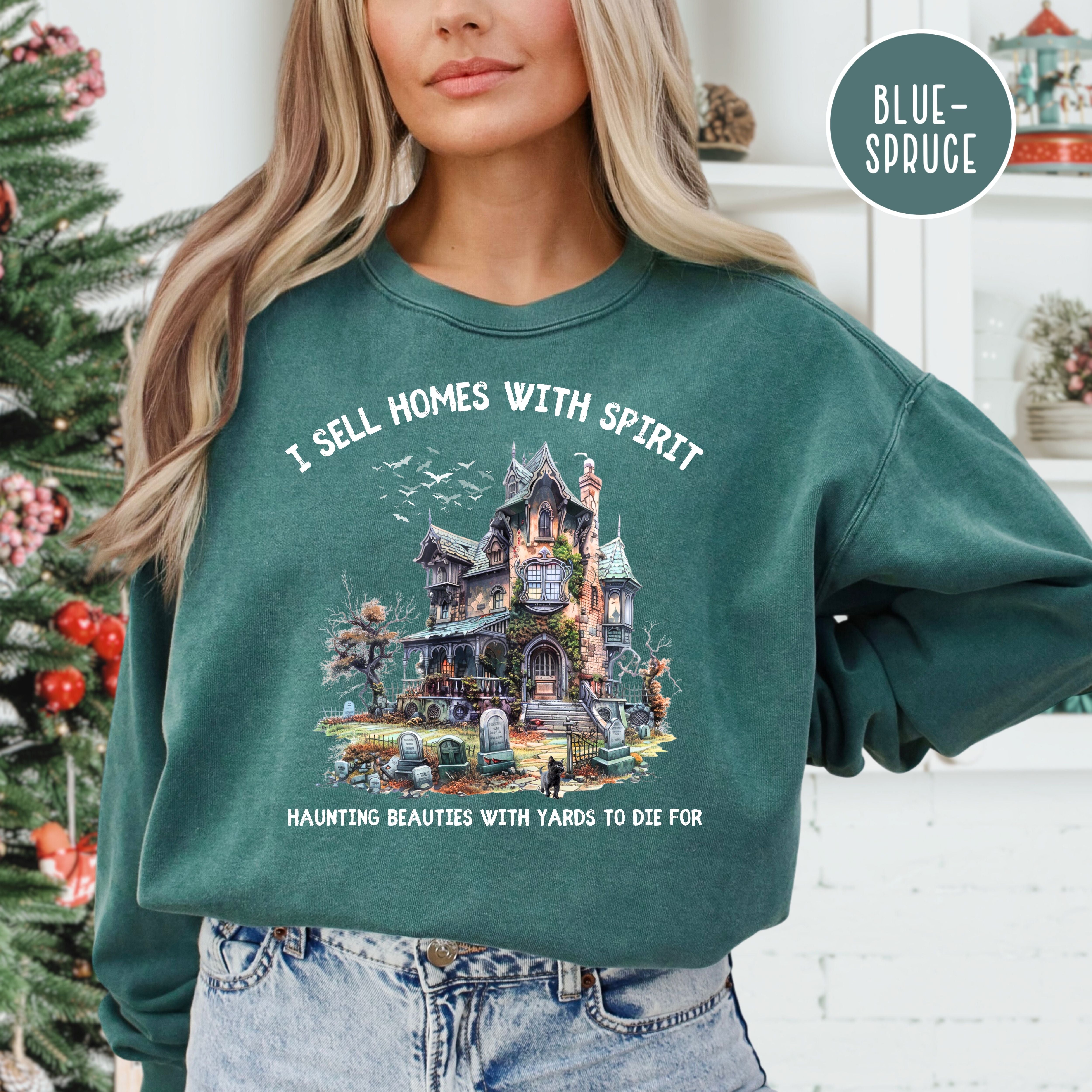 Halloween Real Estate Agent Comfort Colors® Sweatshirt