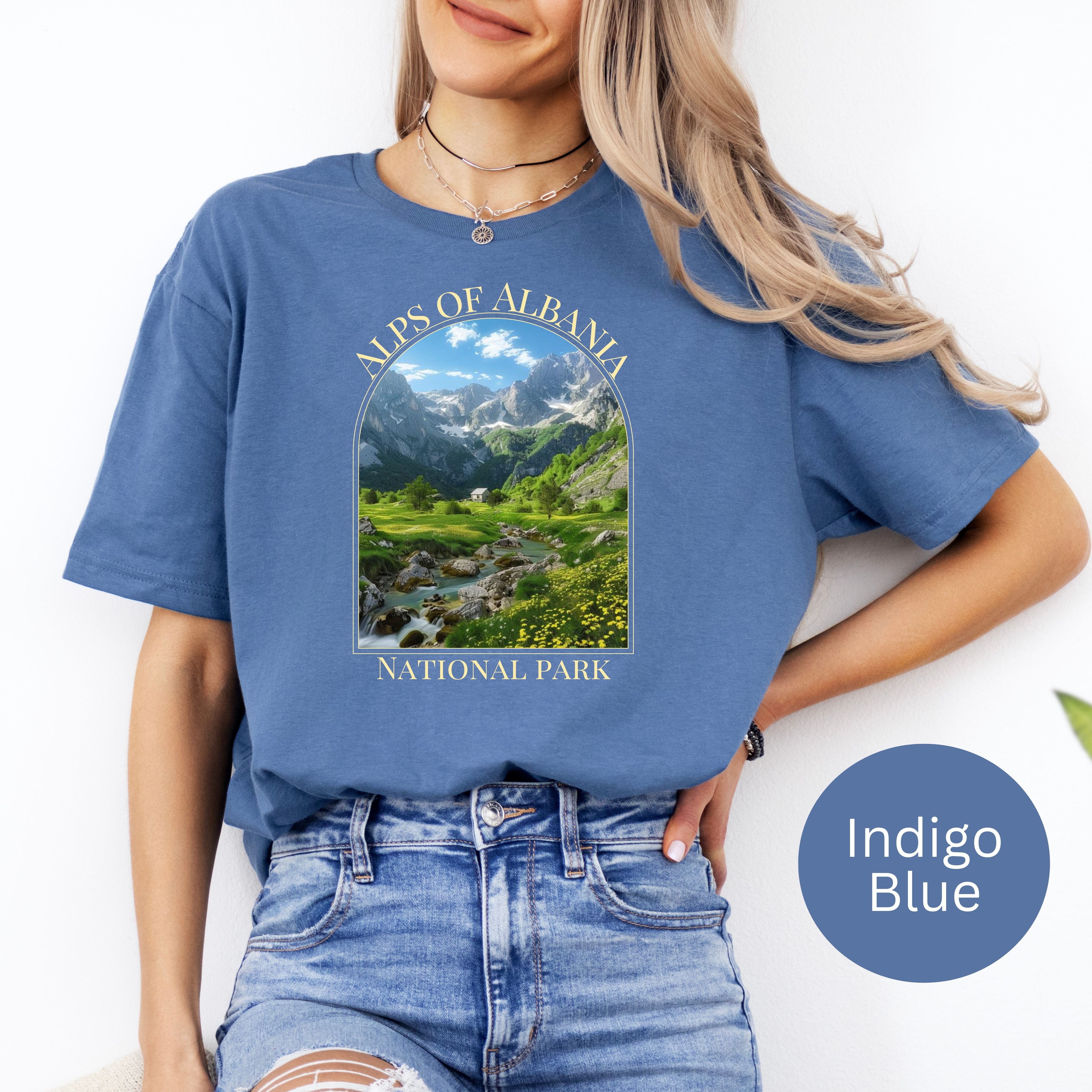 Alps of Albania National Park Gildan Soft-Style Tee