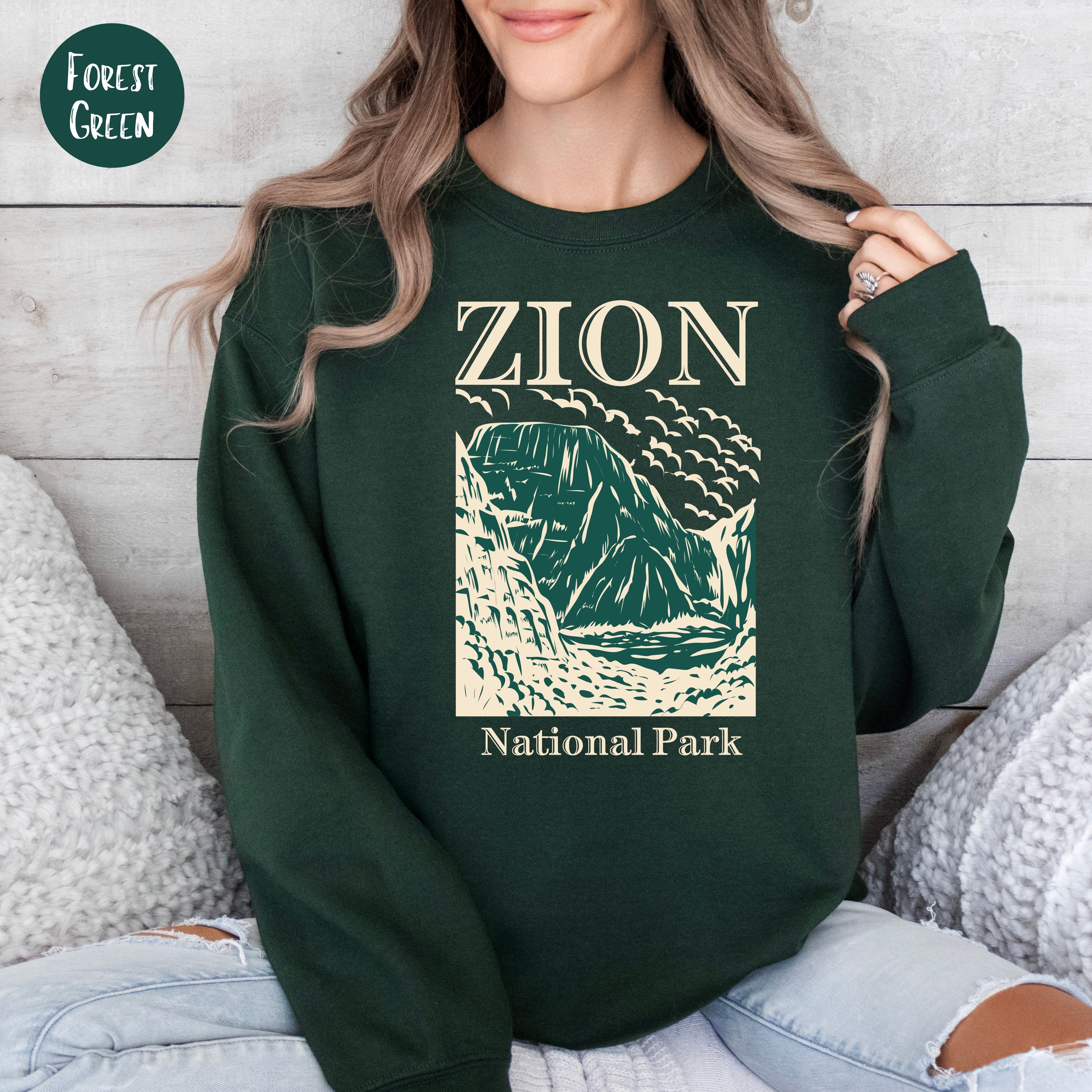 Zion National Park Utah Sweatshirt