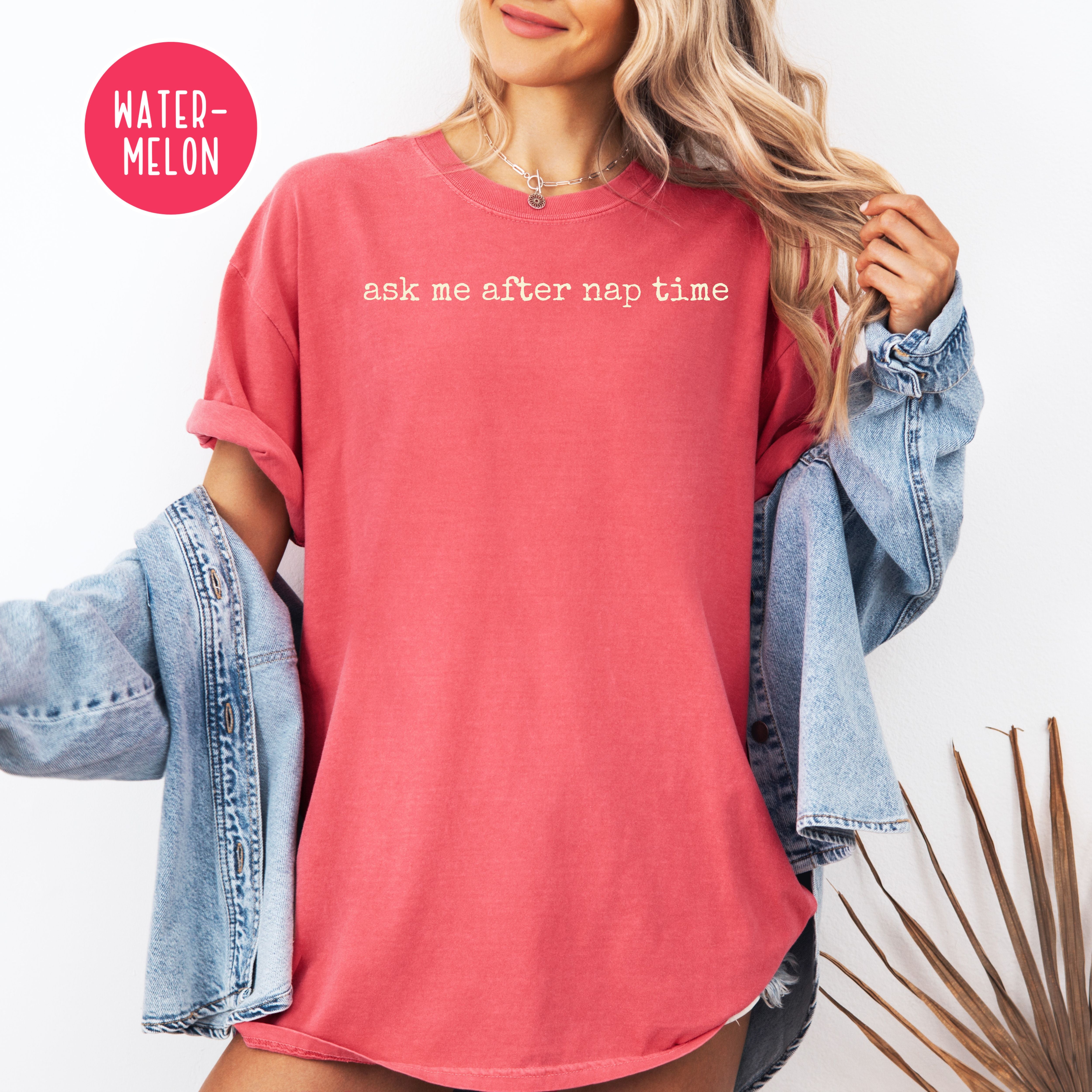 Mom Nap-Time Comfort Colors T-Shirt, Gift for Mom