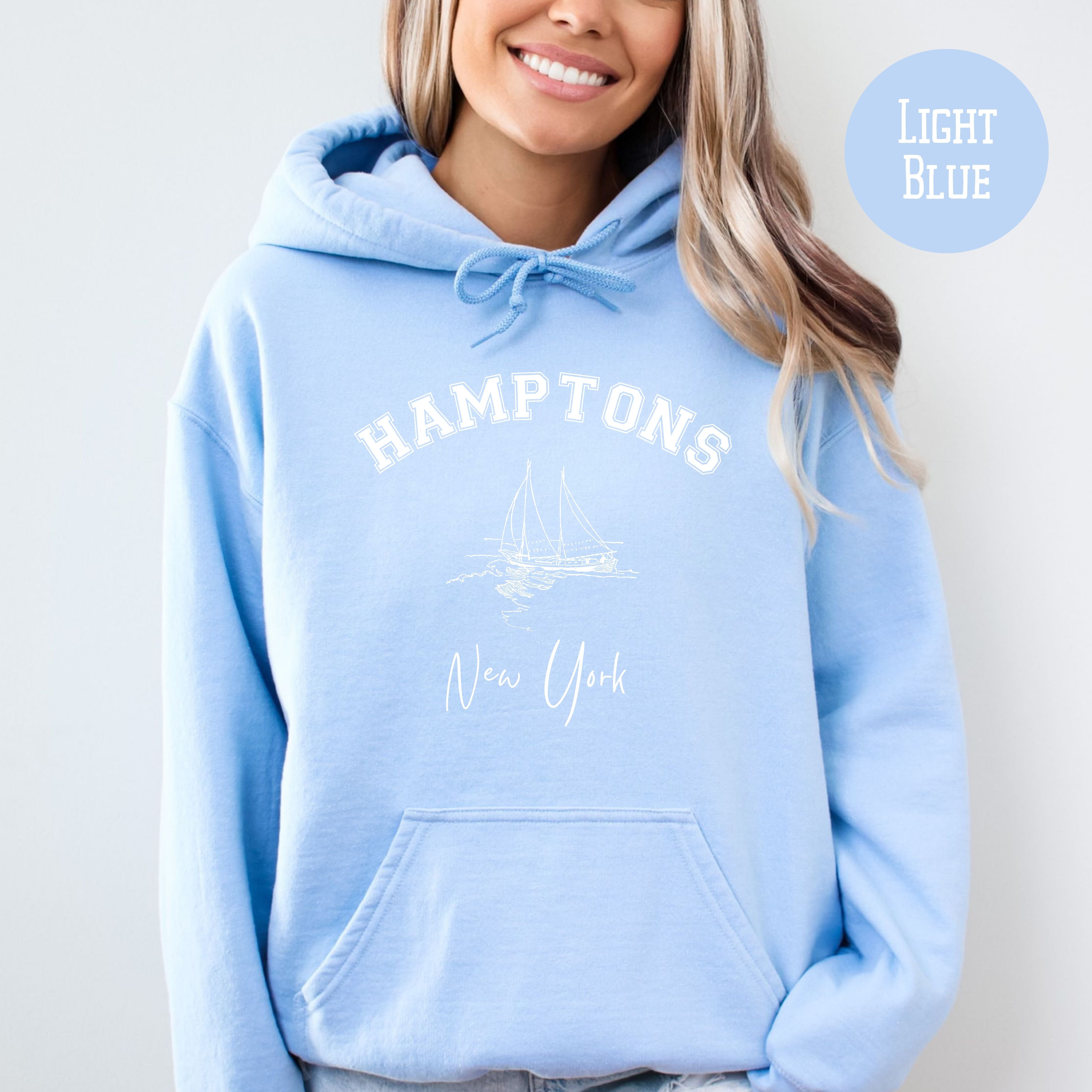 Hamptons Unisex Hoodie, Hamptons Vacation Gift Hoodie