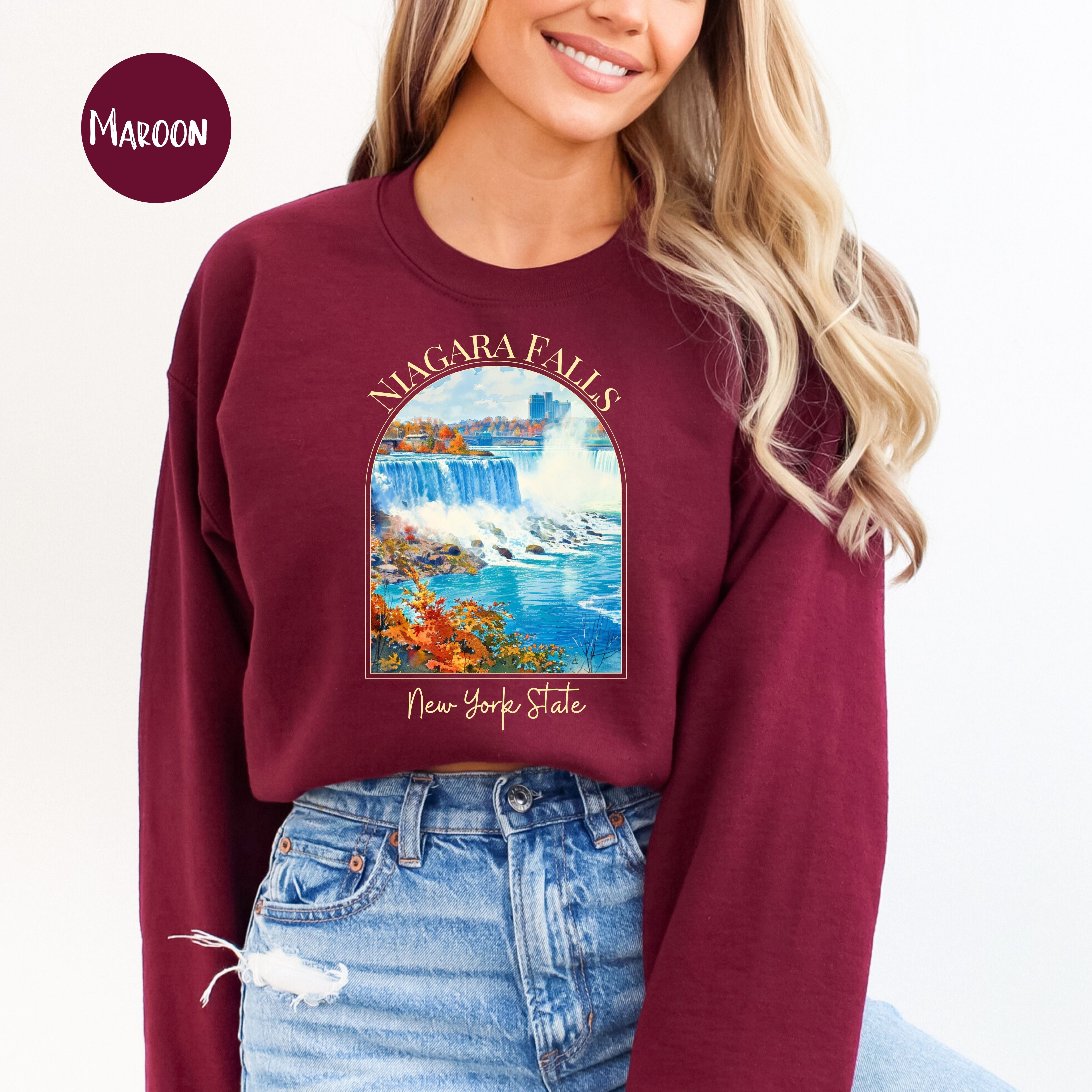 Niagara Falls New York State Unisex Sweatshirt