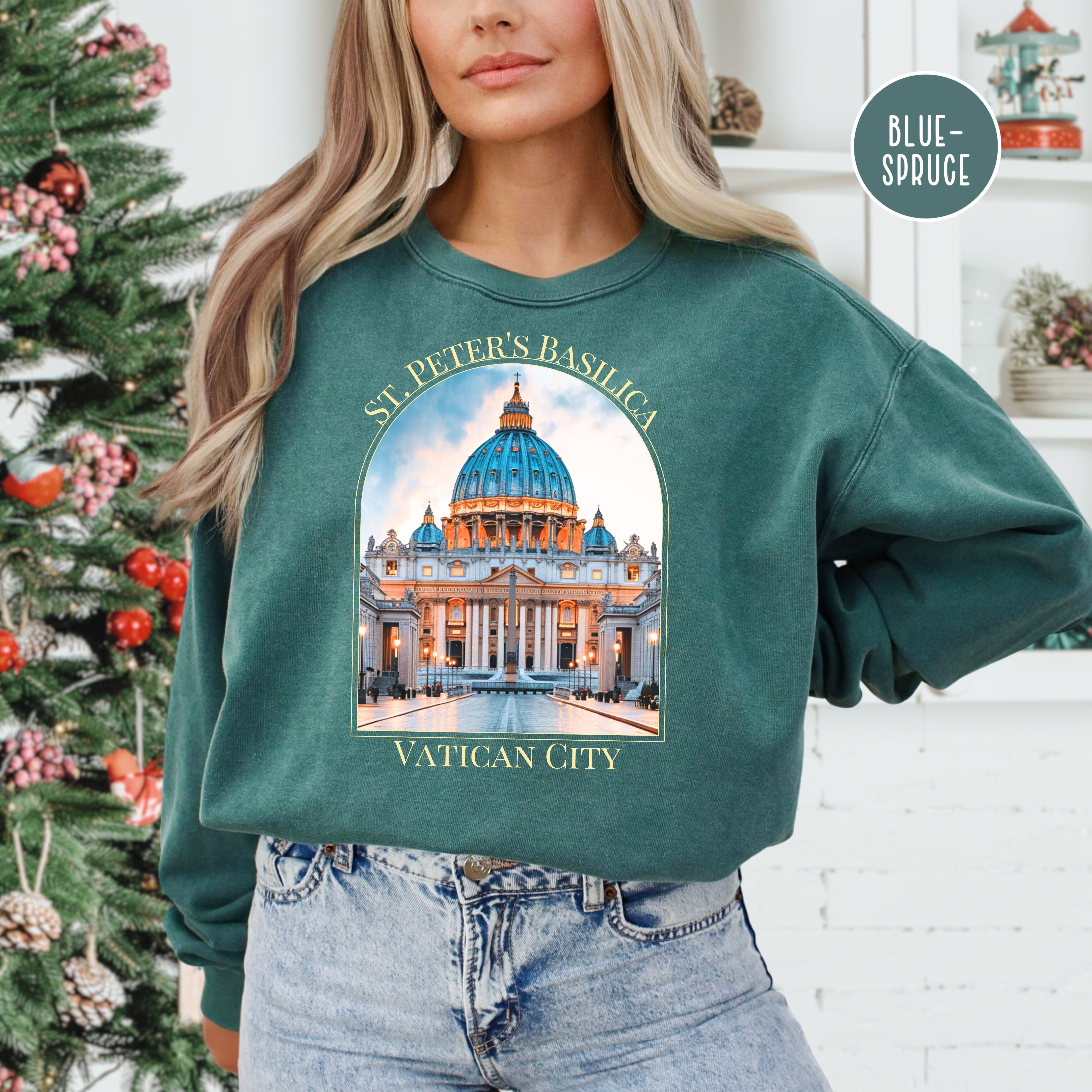 Saint Peter's Basilica Comfort Colors® Sweatshirt