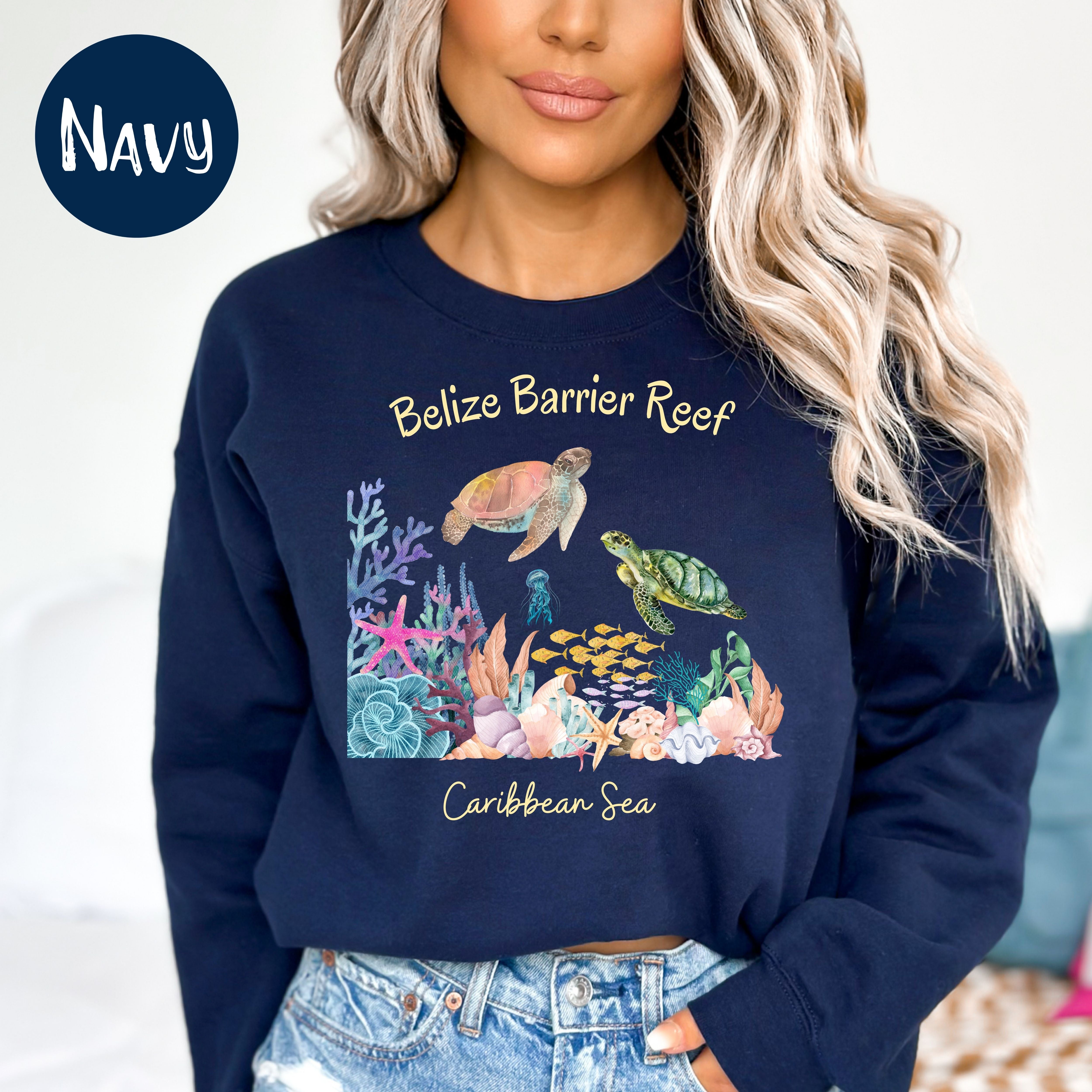 Belize Barrier Reef Caribbean Sea Sweatshirt