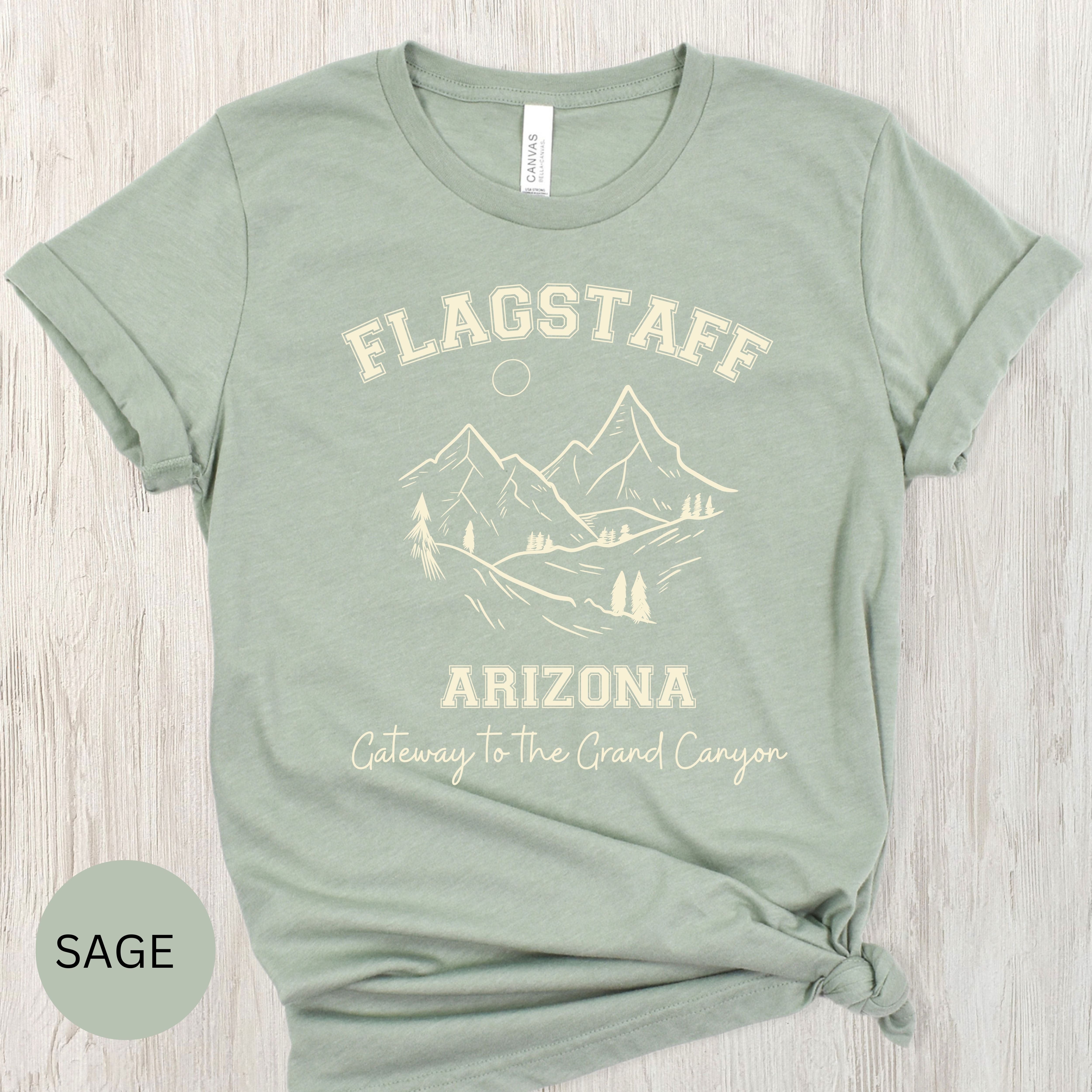 Flagstaff Arizona Gateway to the Grand Canyon Vacation Tee