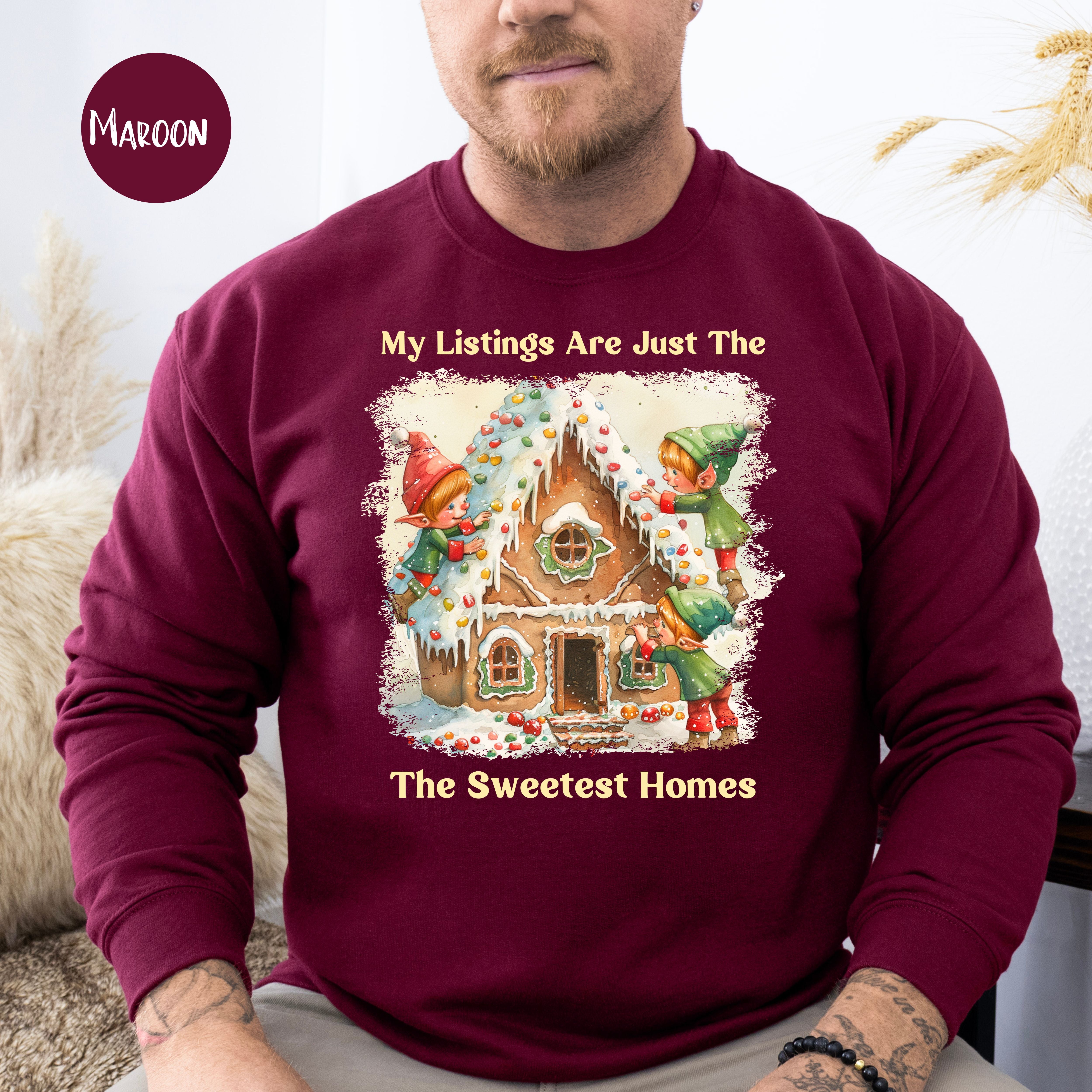 Funny Real Estate Agent Unisex Christmas Sweatshirt
