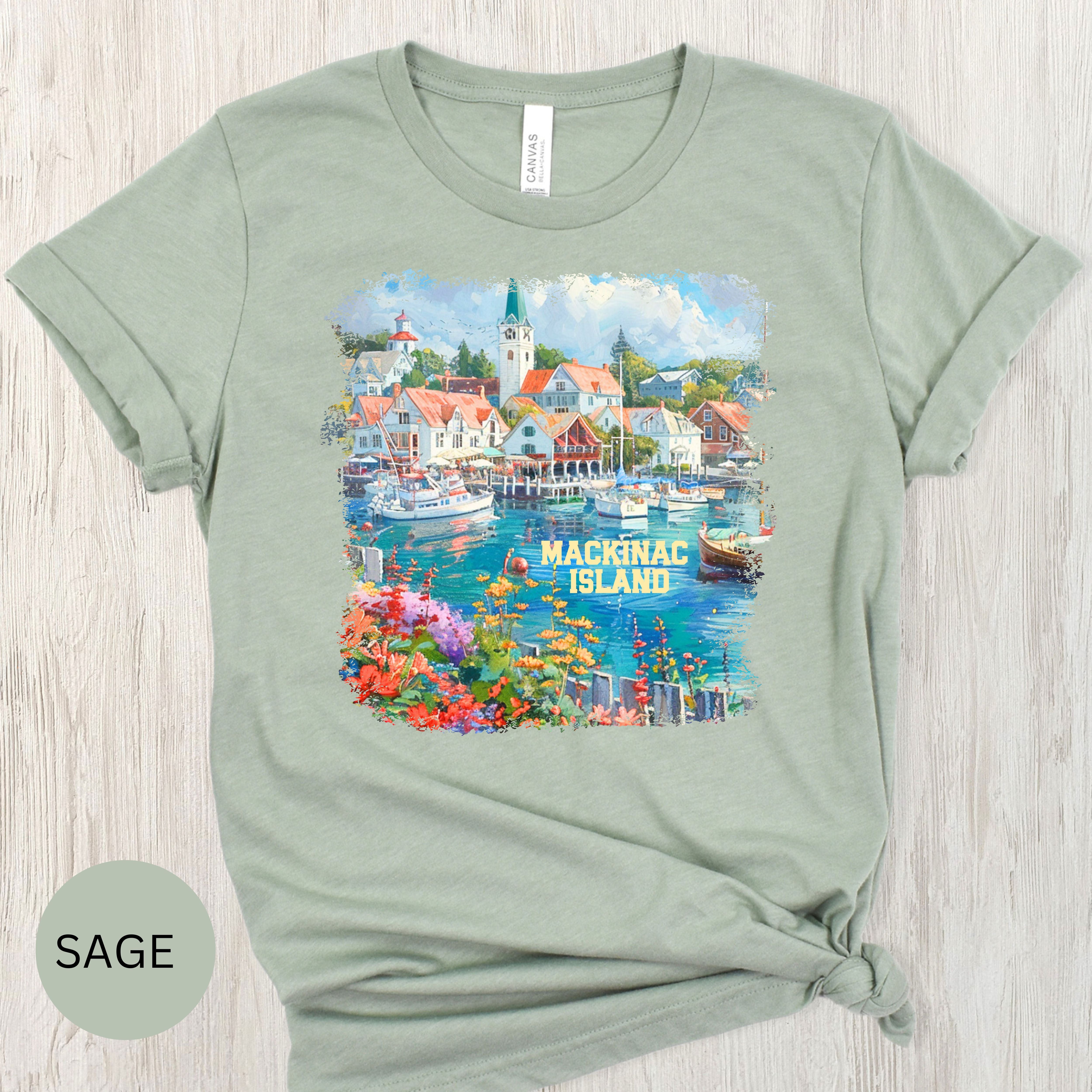 Mackinac Island Soft Style Tee