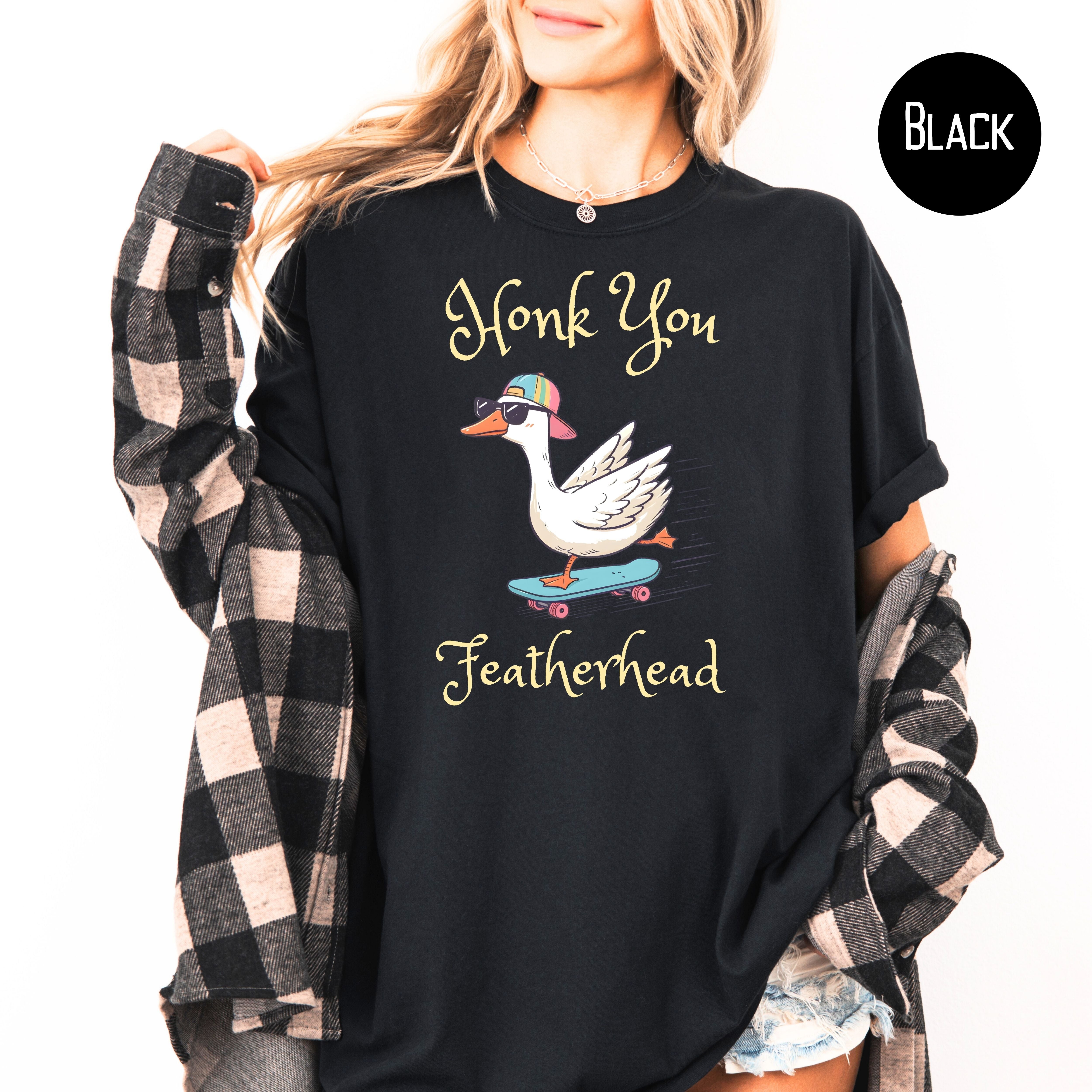 Silly Goose Honk You Comfort Colors Gift Tee