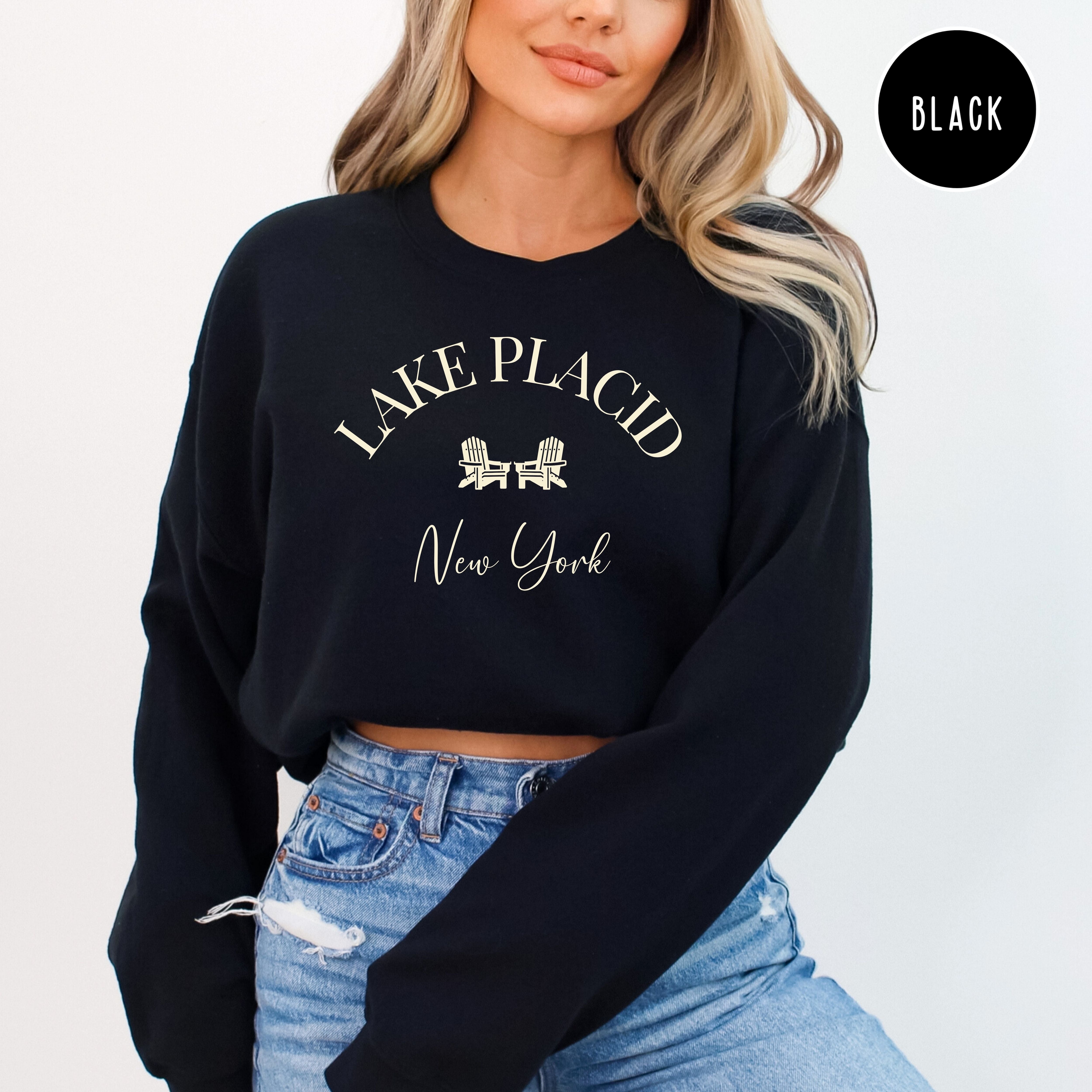Lake Placid New York Vacation Sweatshirt
