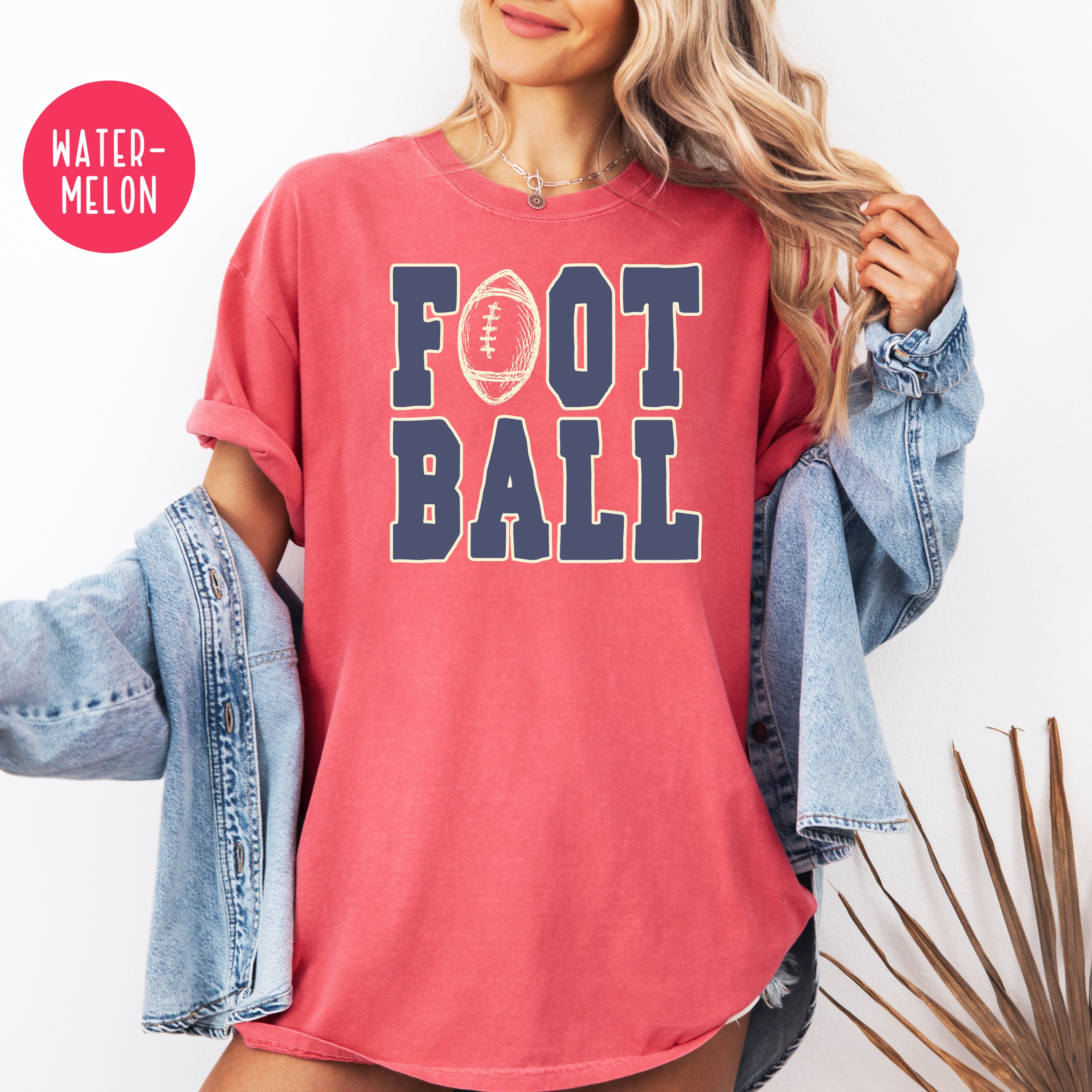 Football Comfort Colors Unisex Gift Shirt for Football Fan