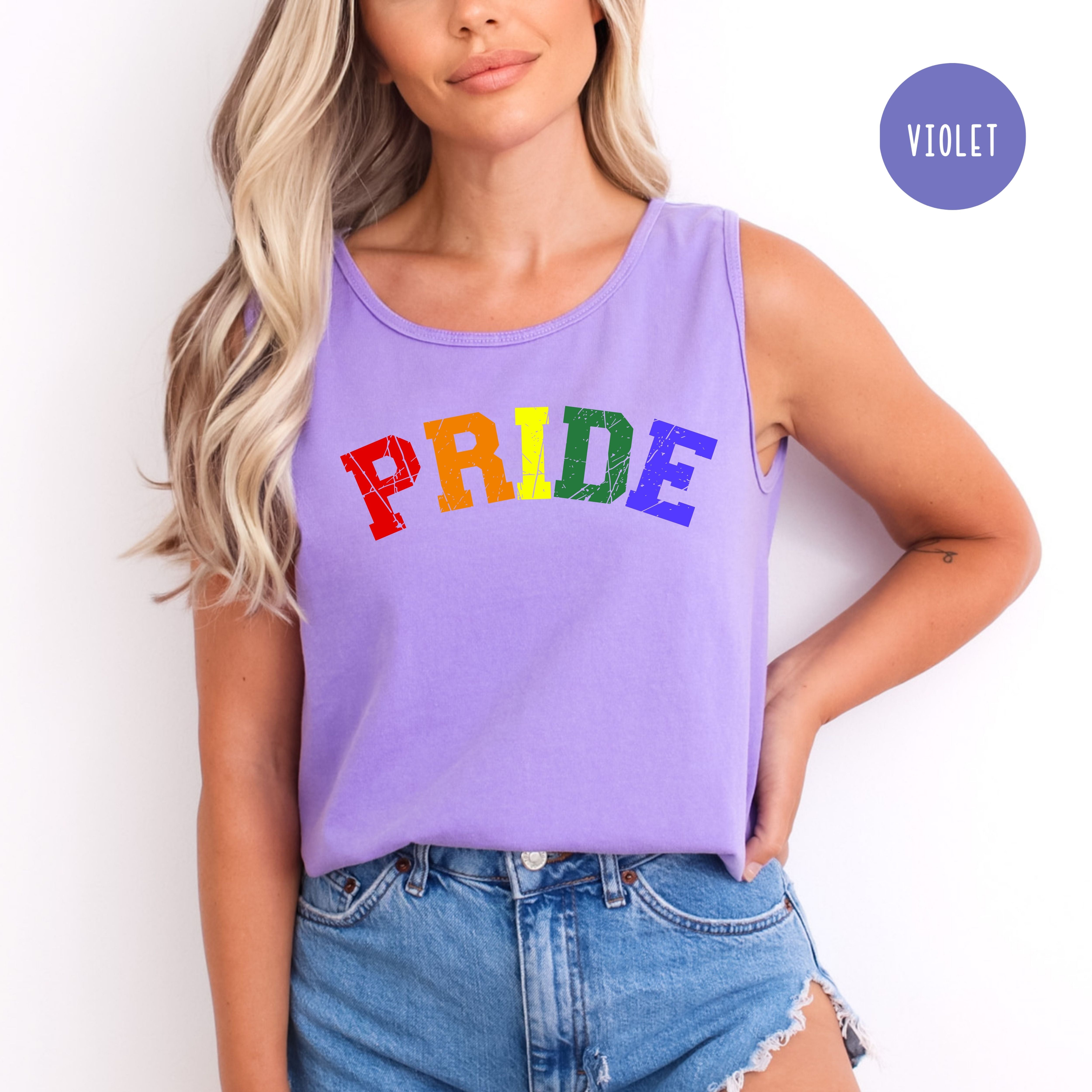 Pride Fest LGBTQ+ Comfort Colors Tank Top