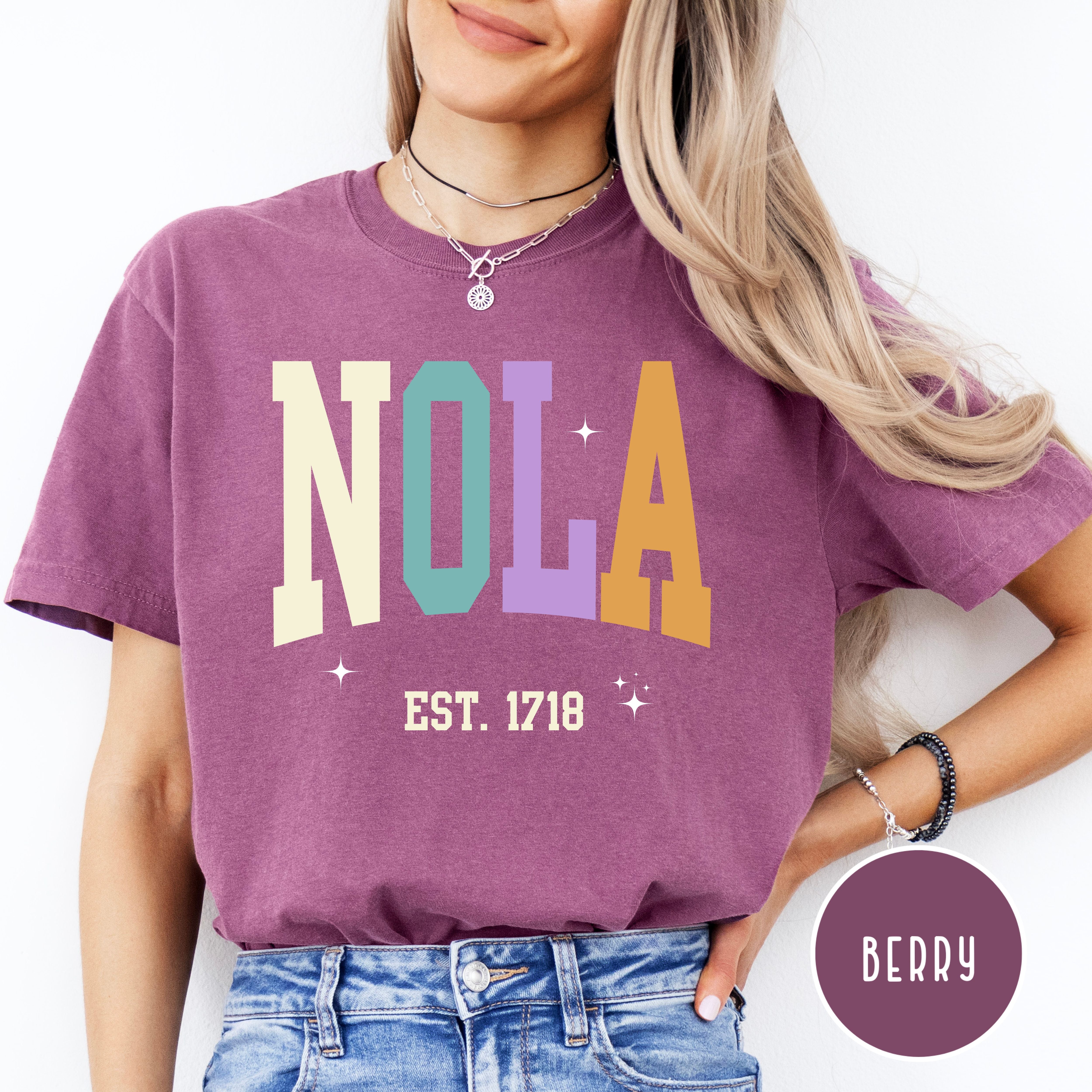 NOLA New Orleans Louisiana Comfort Colors® Tee