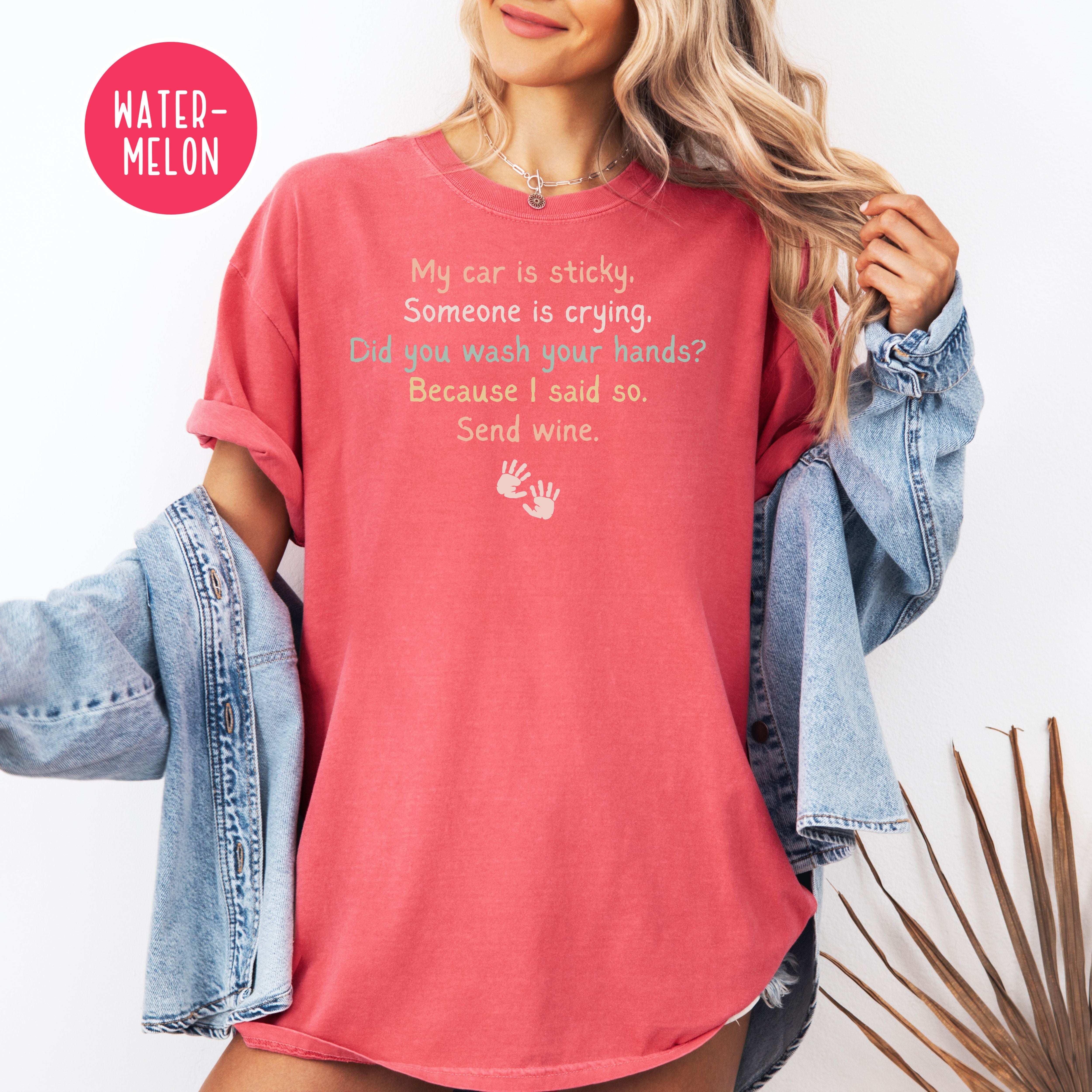 Funny Mom To Young Comfort Colors T-Shirt