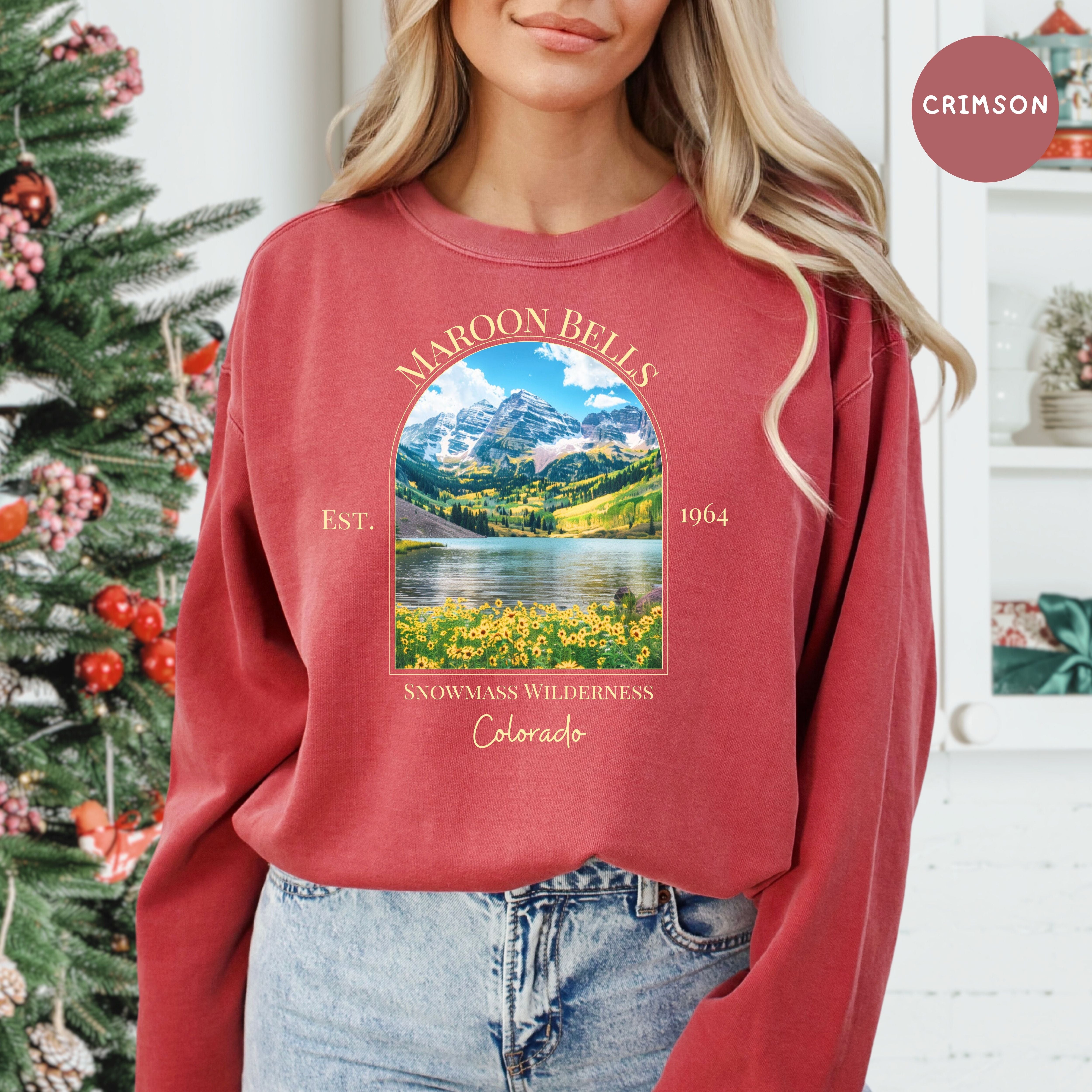 Maroon Bells-Snowmass Wilderness Colorado Comfort Colors® Sweatshirt