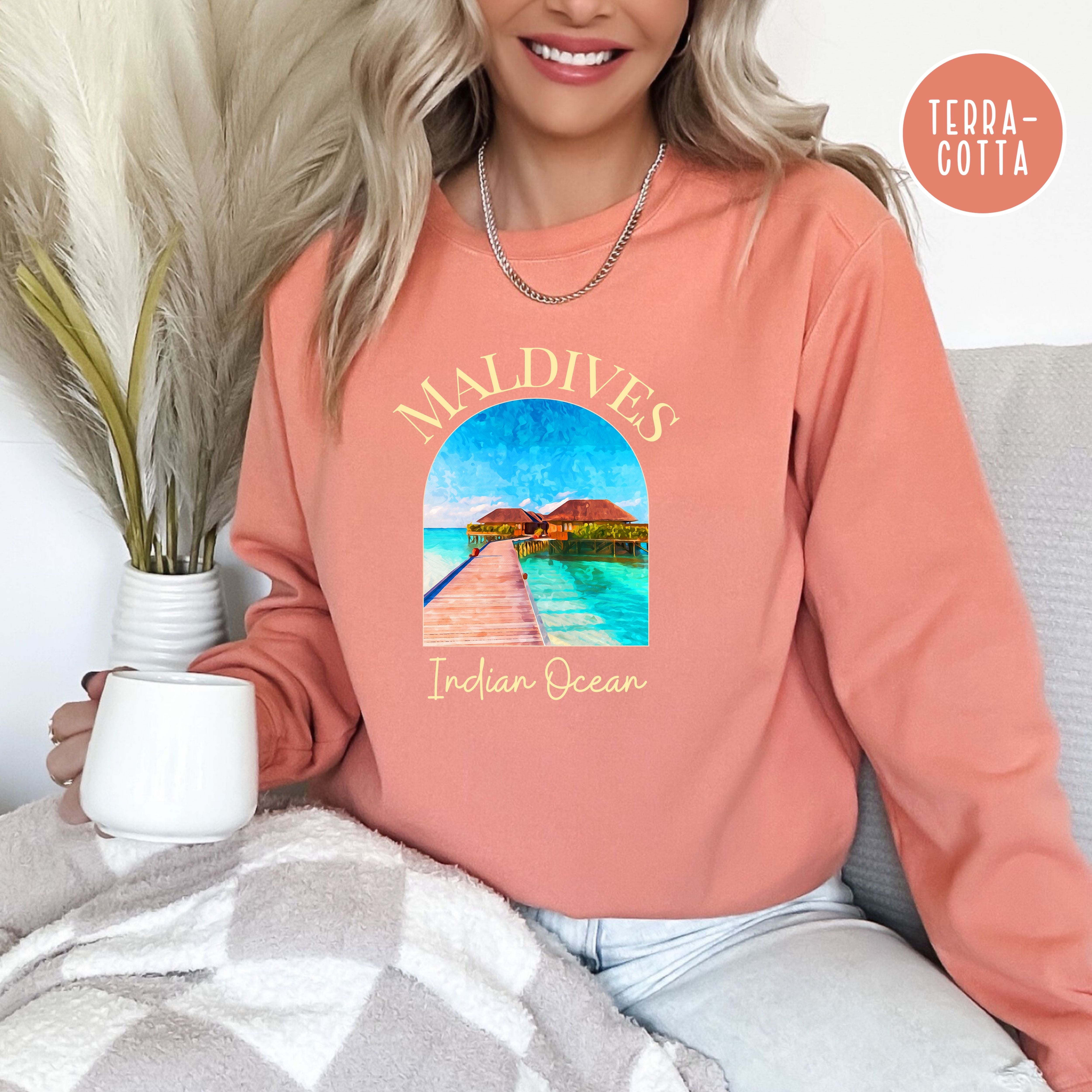 Maldives Islands Comfort Colors® Sweater