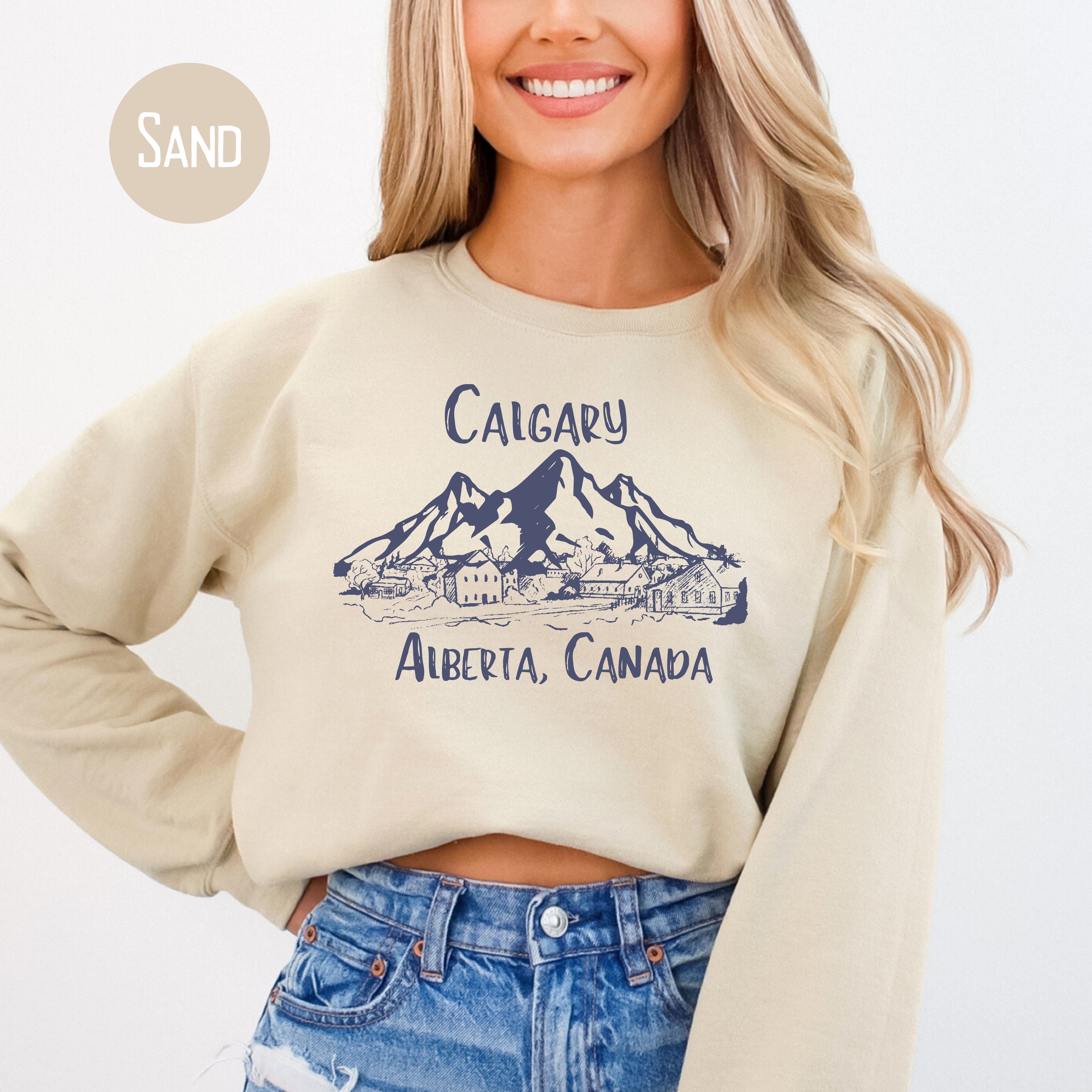 Calgary Alberta Canada Sweatshirt Gift
