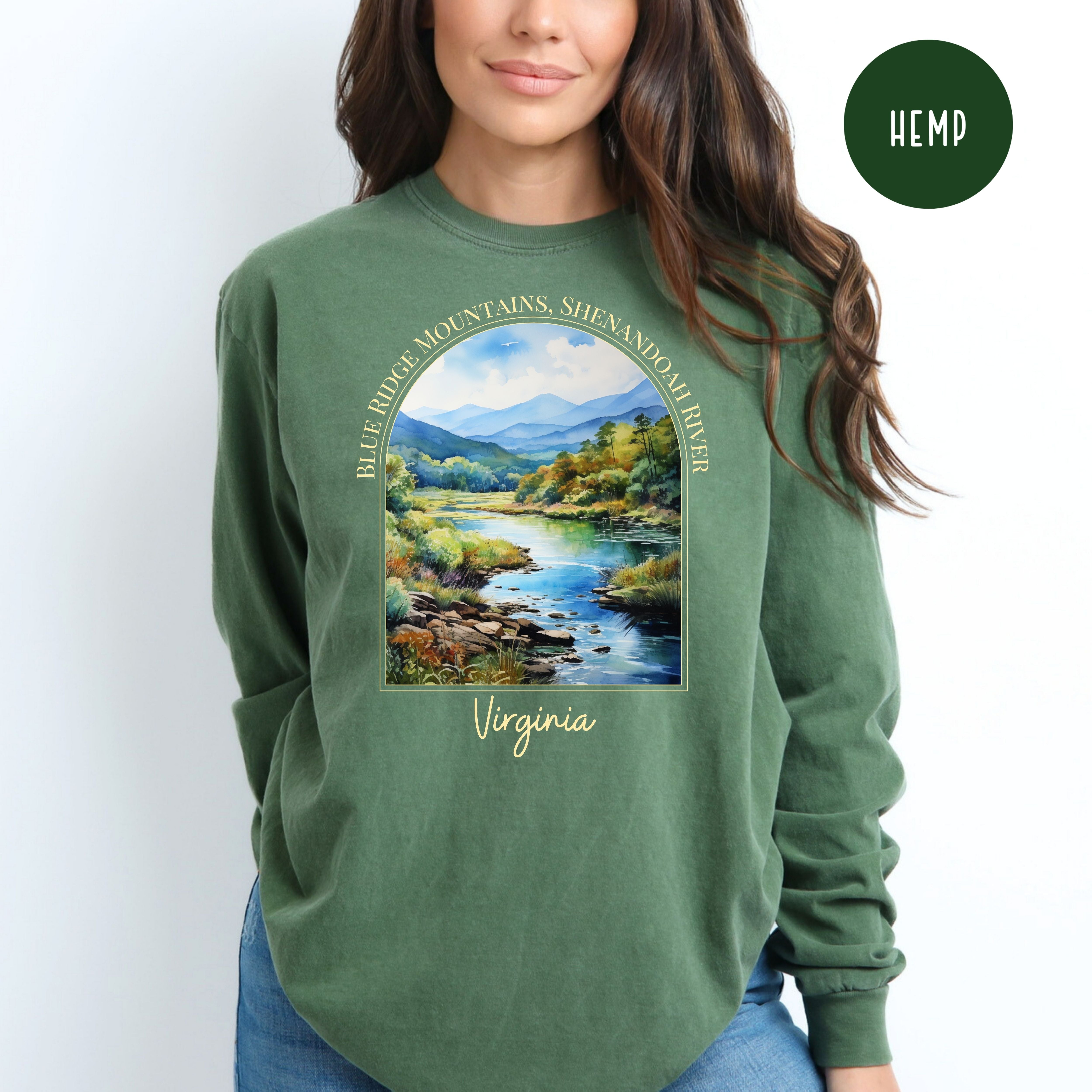 West Virginia Blue Ridge Mountains Comfort Colors® Tee