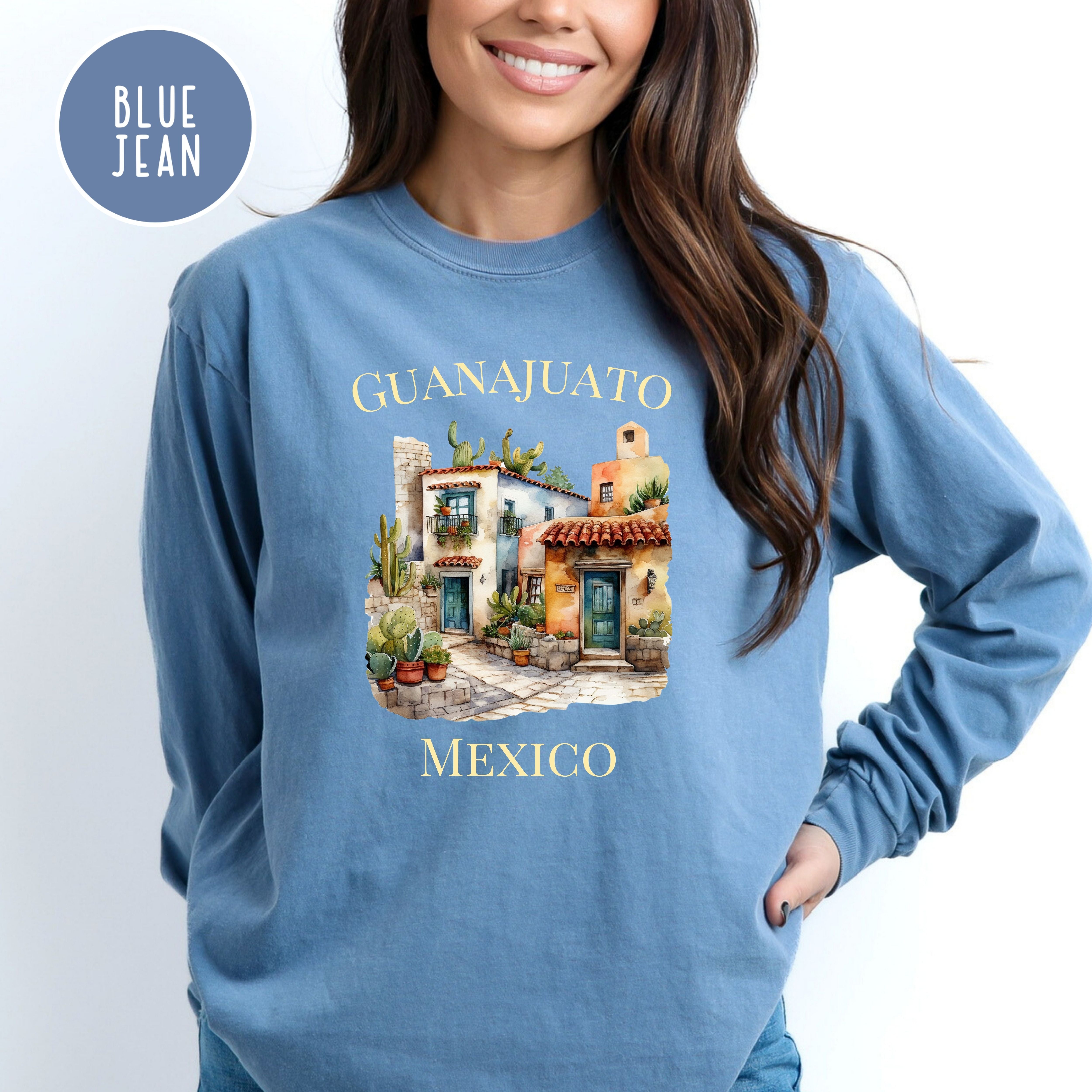 Guanajuato Mexico Comfort Colors® Long Sleeve Tee