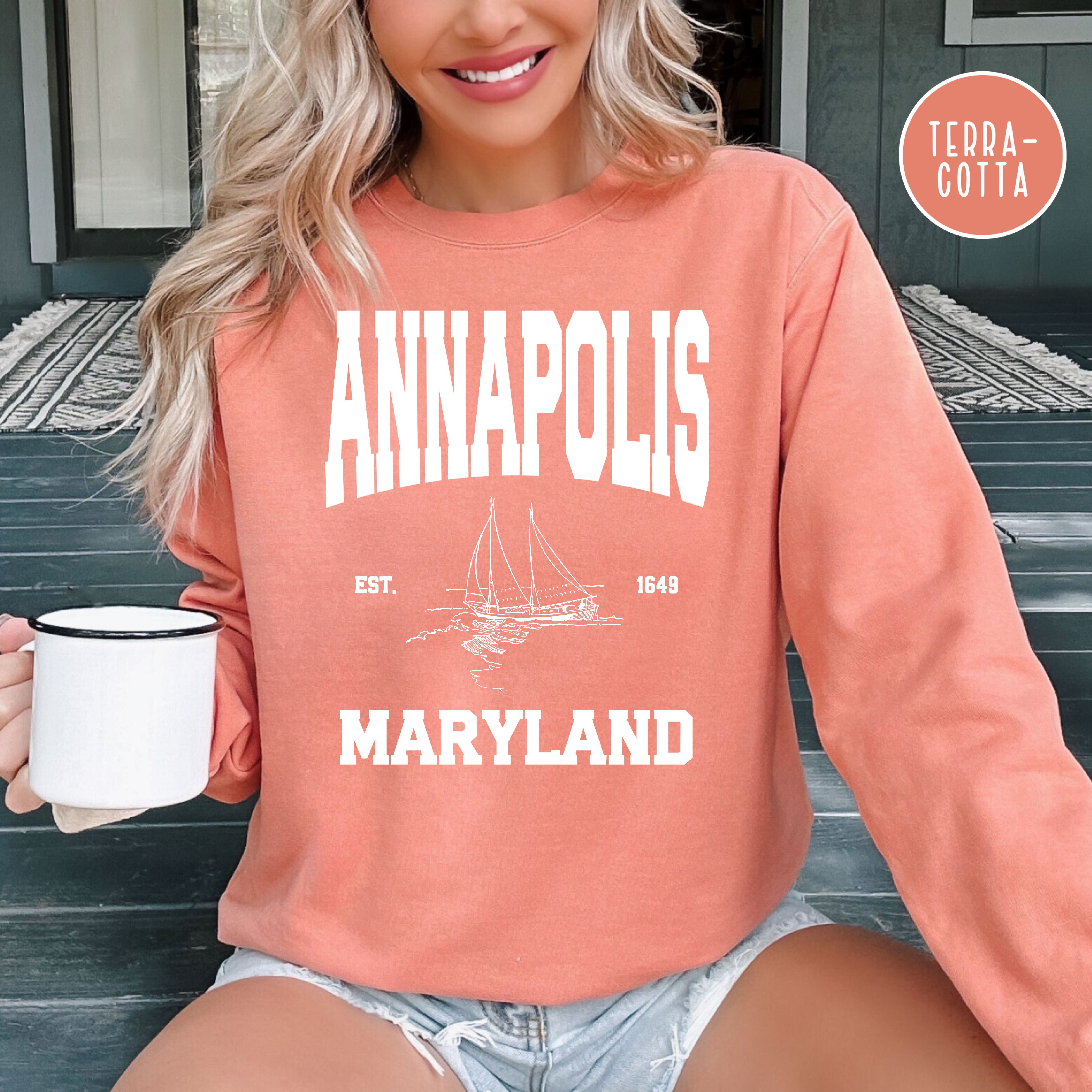 Annapolis Maryland Comfort Colors® Sweatshirt