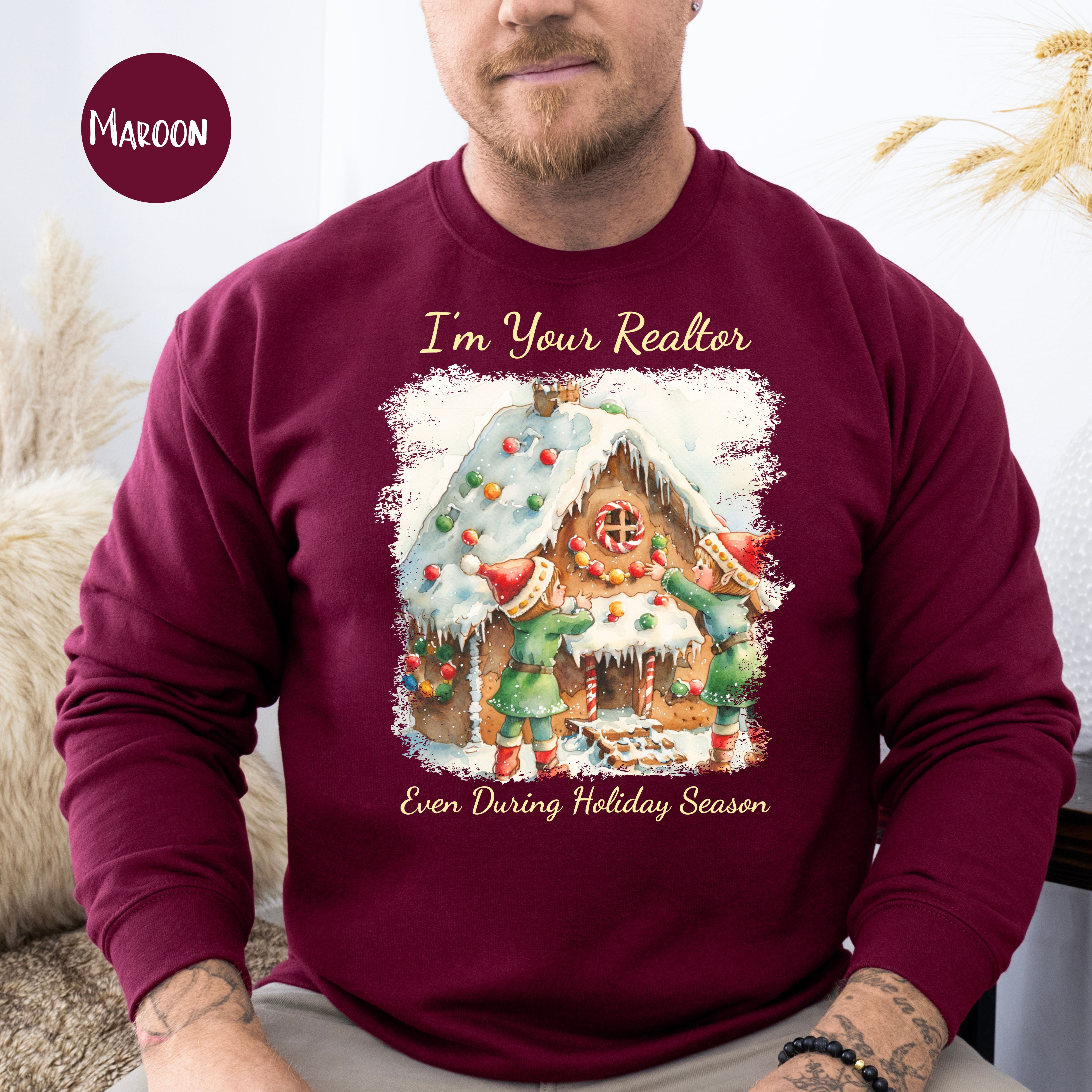 Real Estate Agent Christmas Unisex Sweatshirt