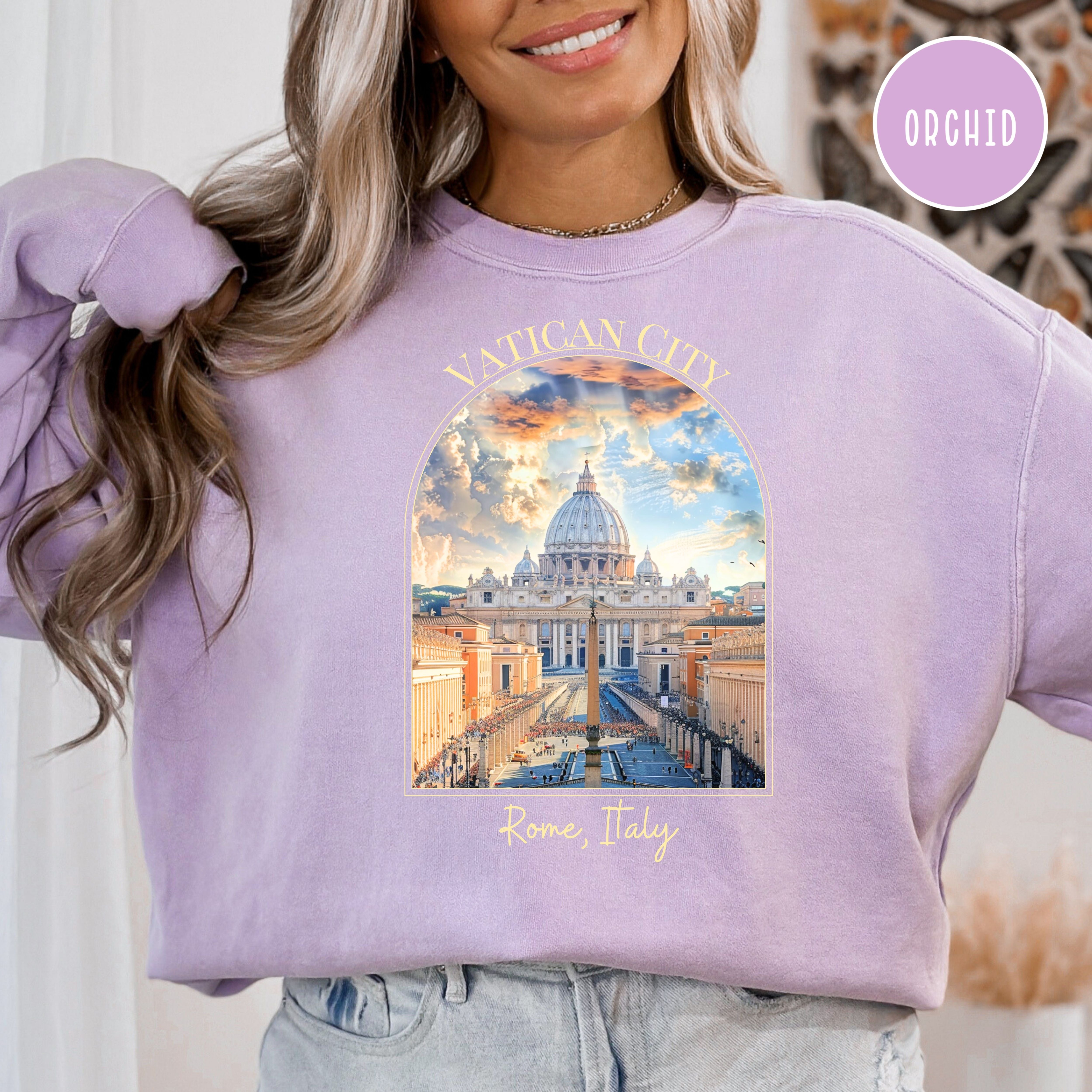 Vatican City Rome Italy Comfort Colors® Sweatshirt