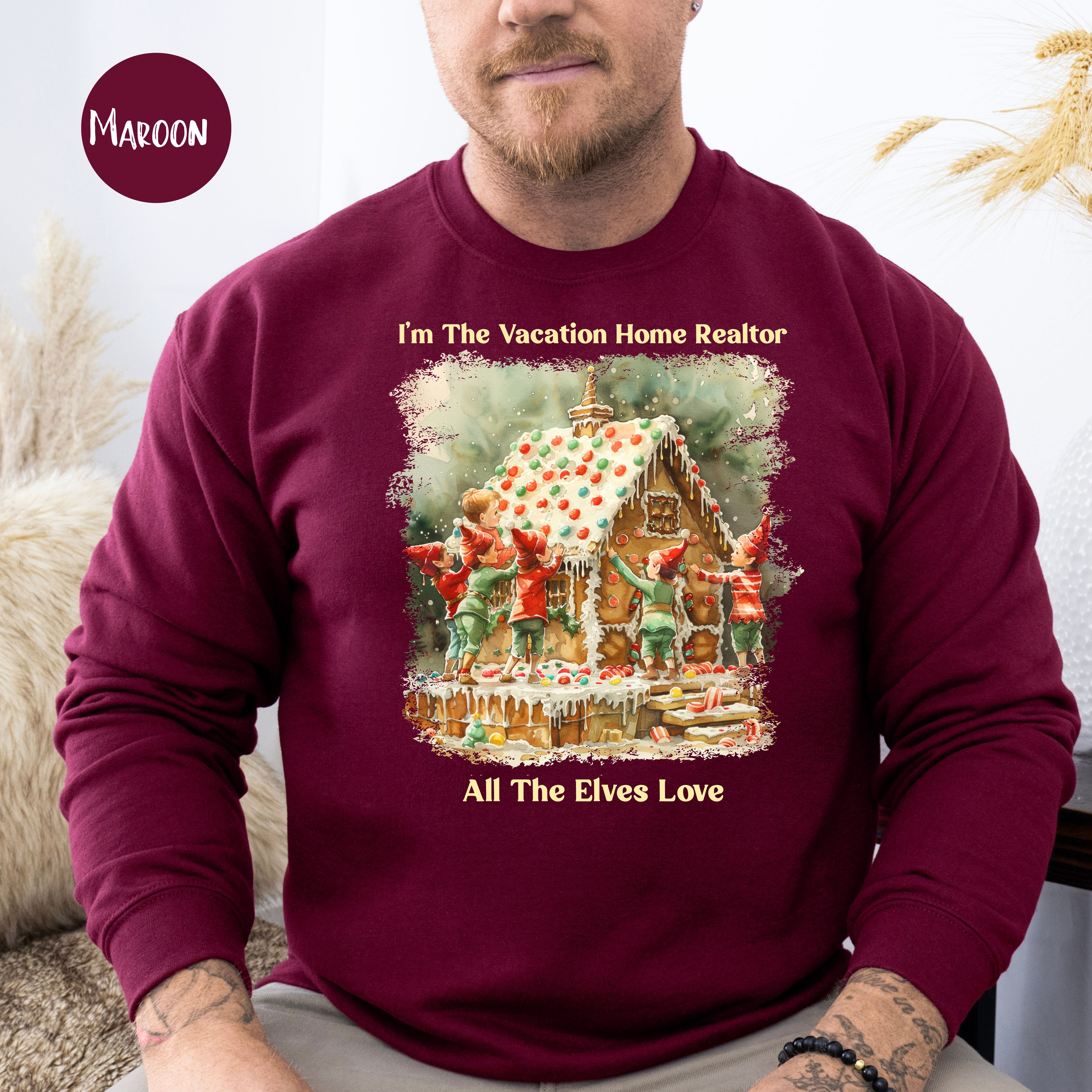 Vacation Home Realtor Unisex Christmas Sweatshirt