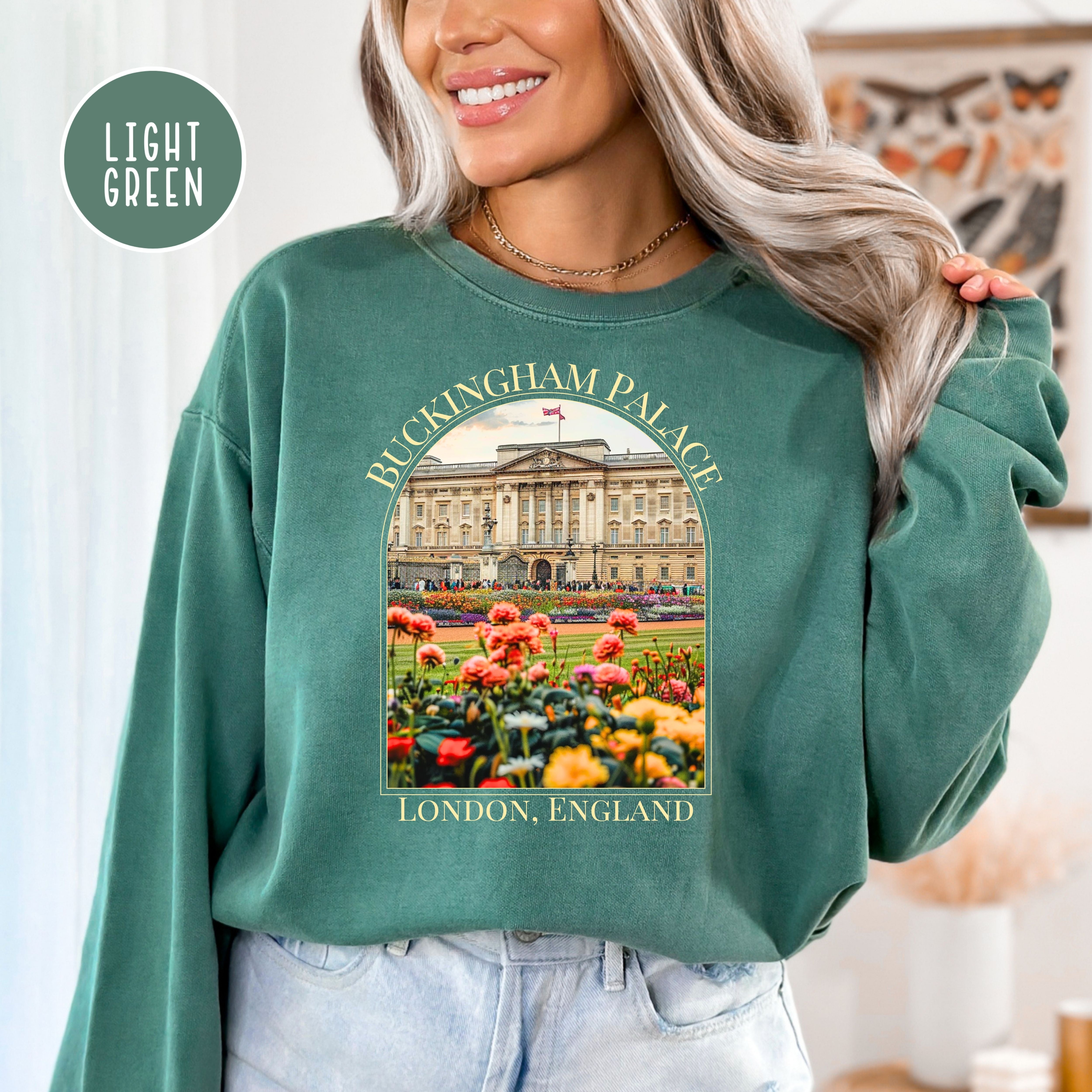 Buckingham Palace London England Comfort Colors® Sweatshirt