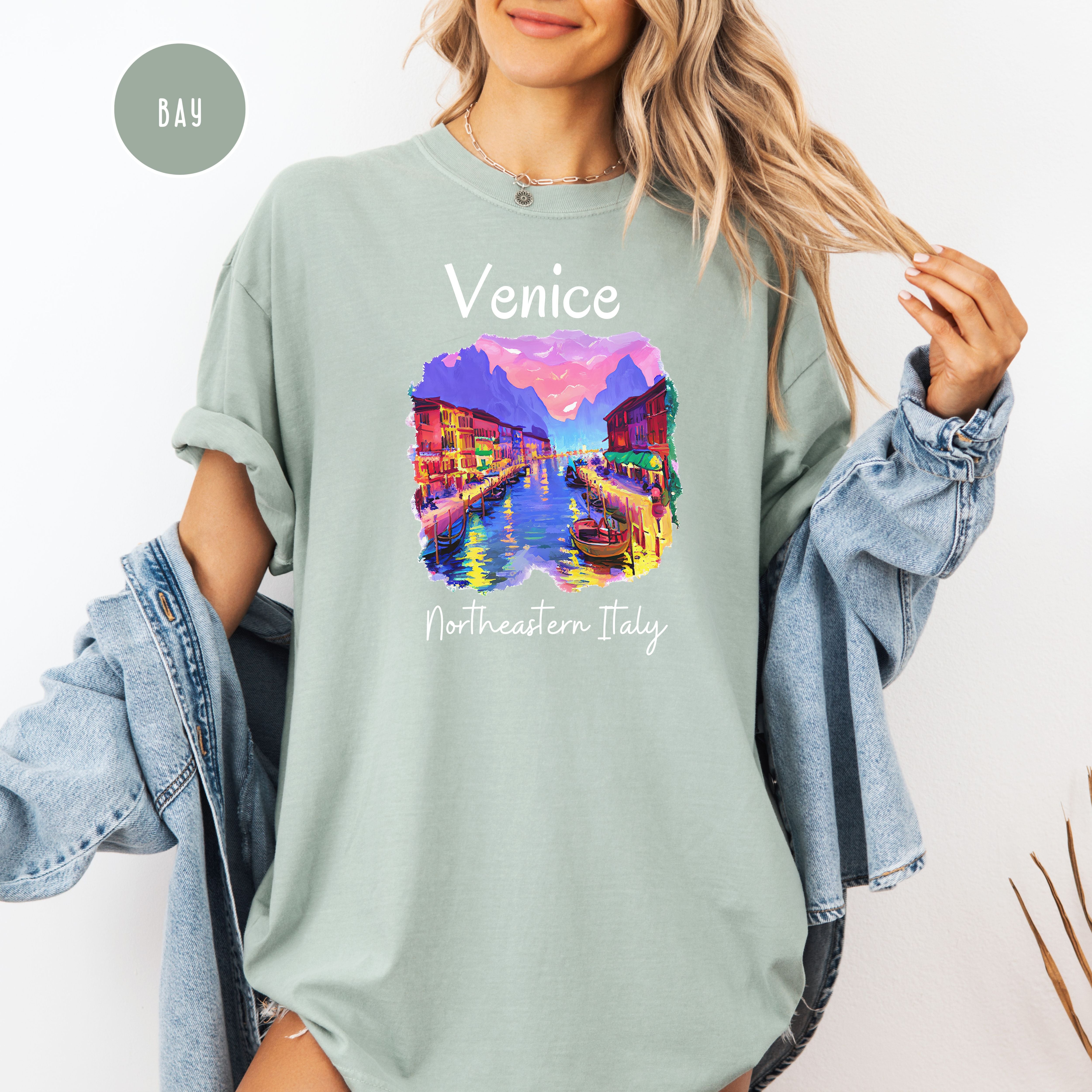 Italy Vacation Gift, Venice Italy Comfort Colors T-Shirt, Venice Gift for Italy Lover