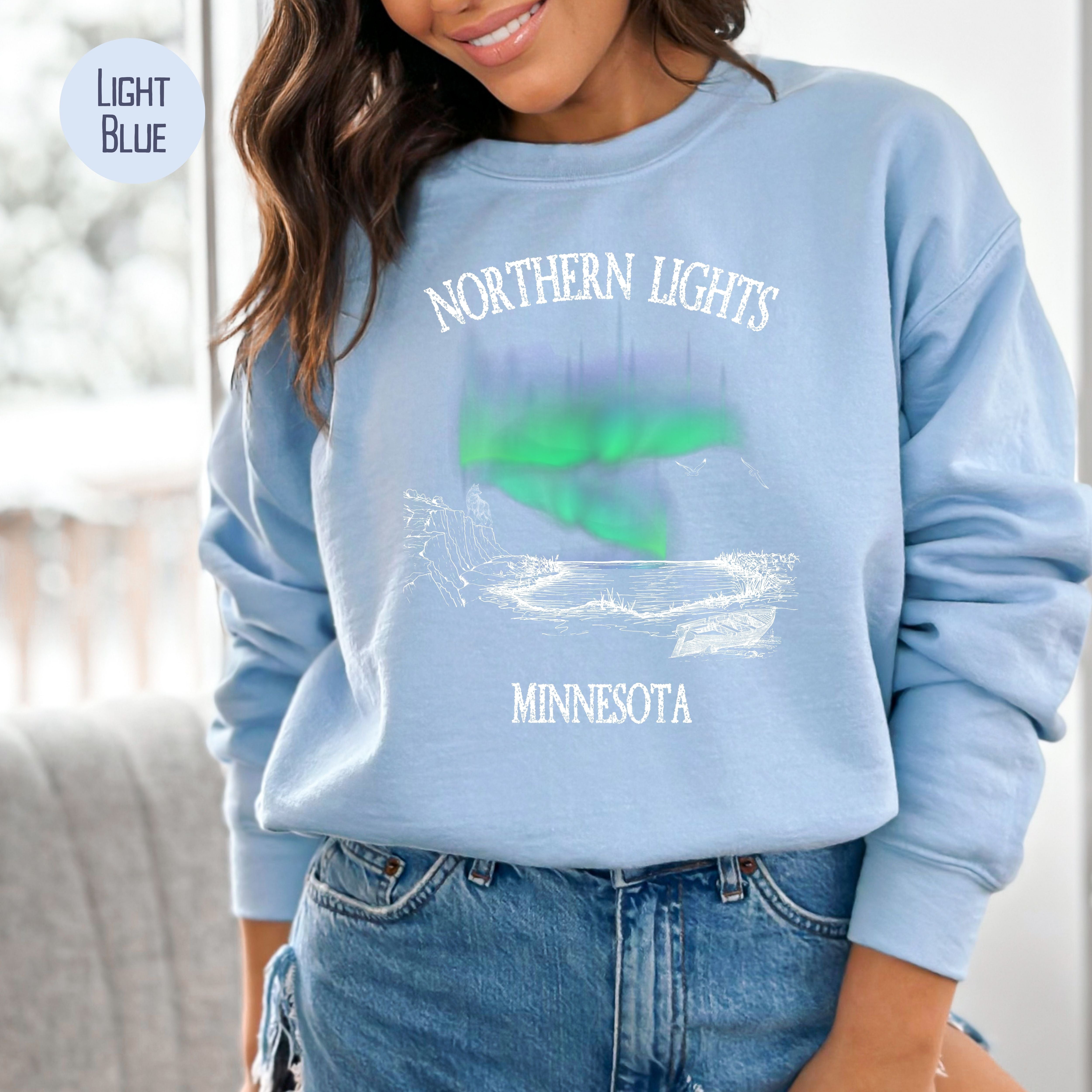 Northern Lights Over Minnesota Sweatshirt