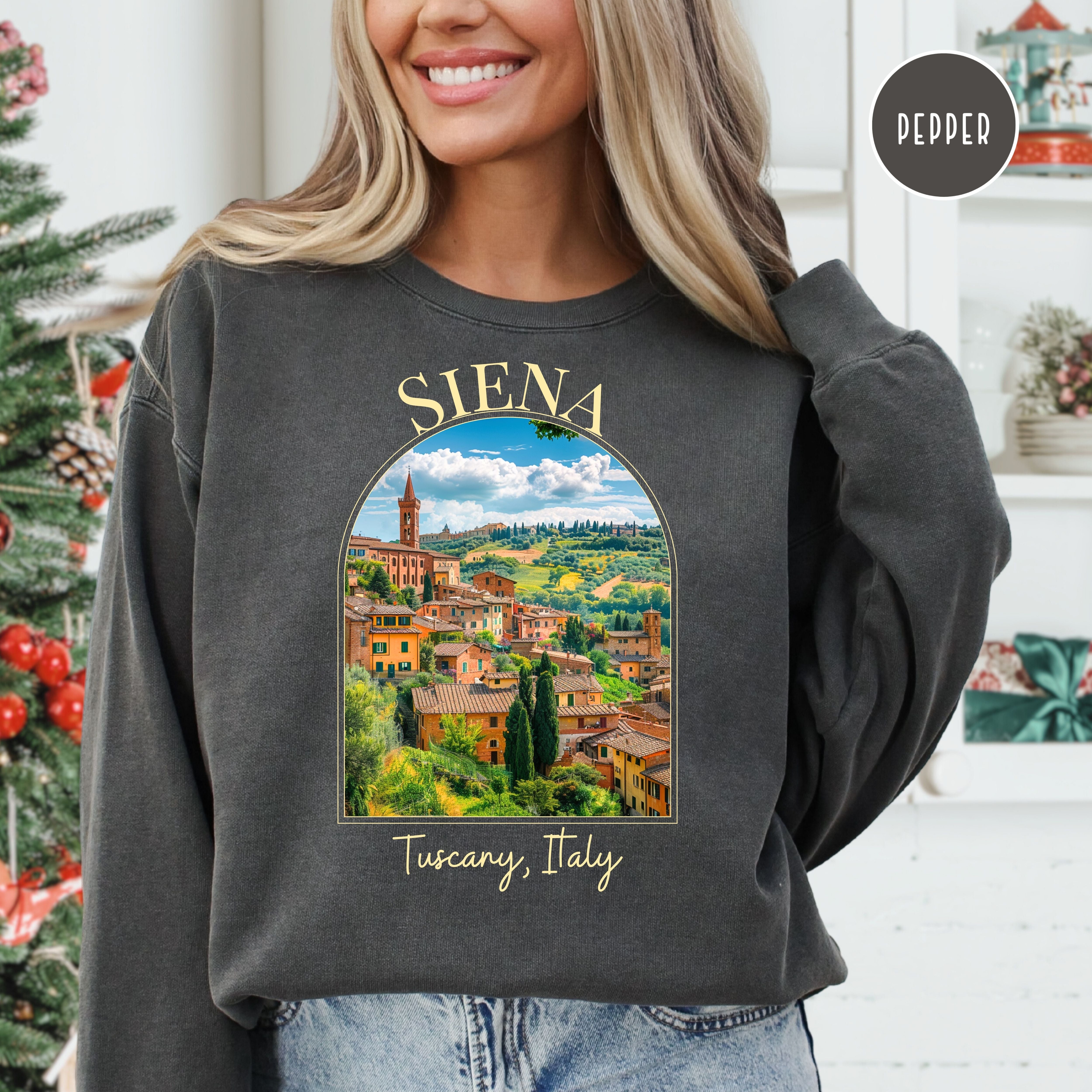 Siena Tuscany Italy Comfort Colors® Sweatshirt