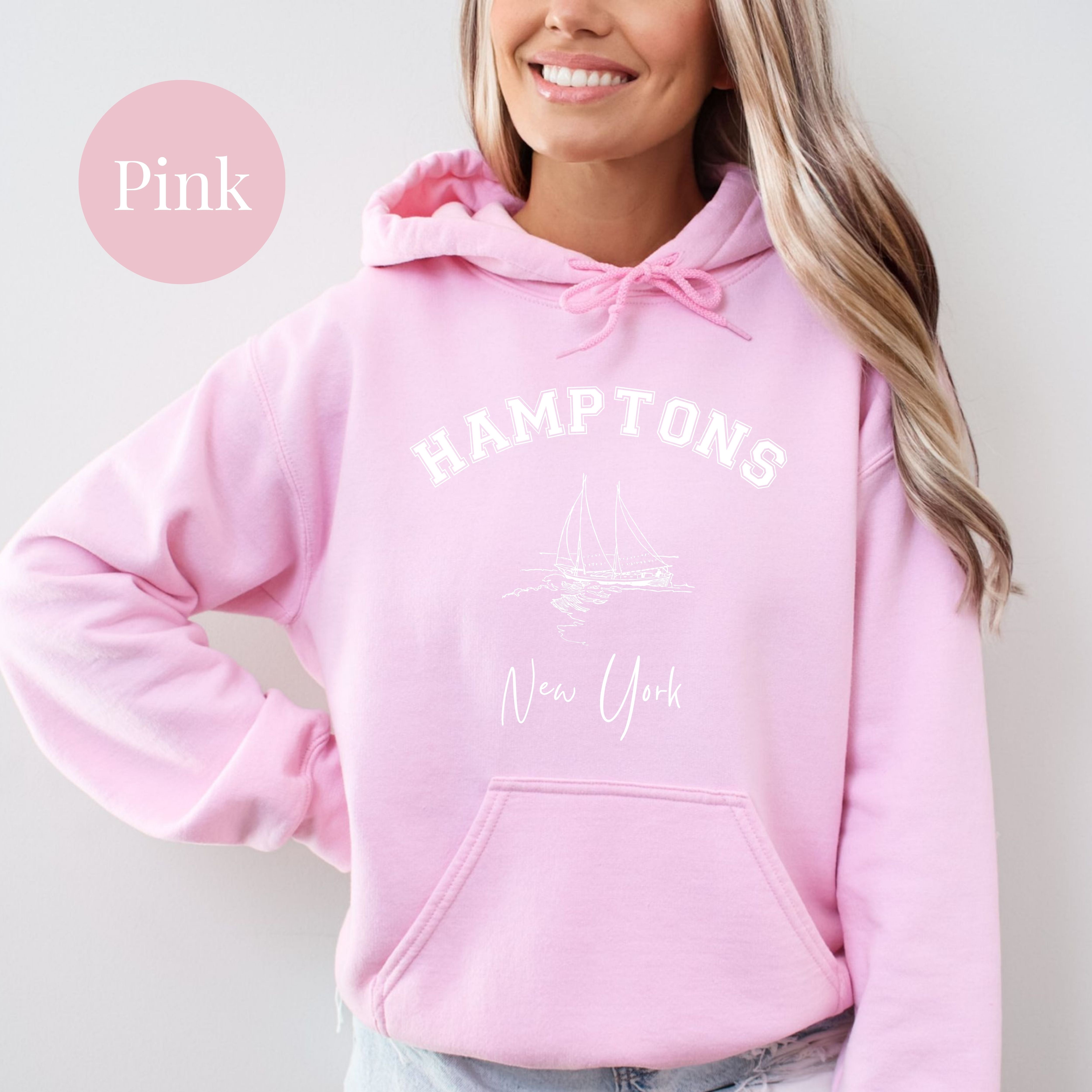 Hamptons Unisex Hoodie, Hamptons Vacation Gift Hoodie