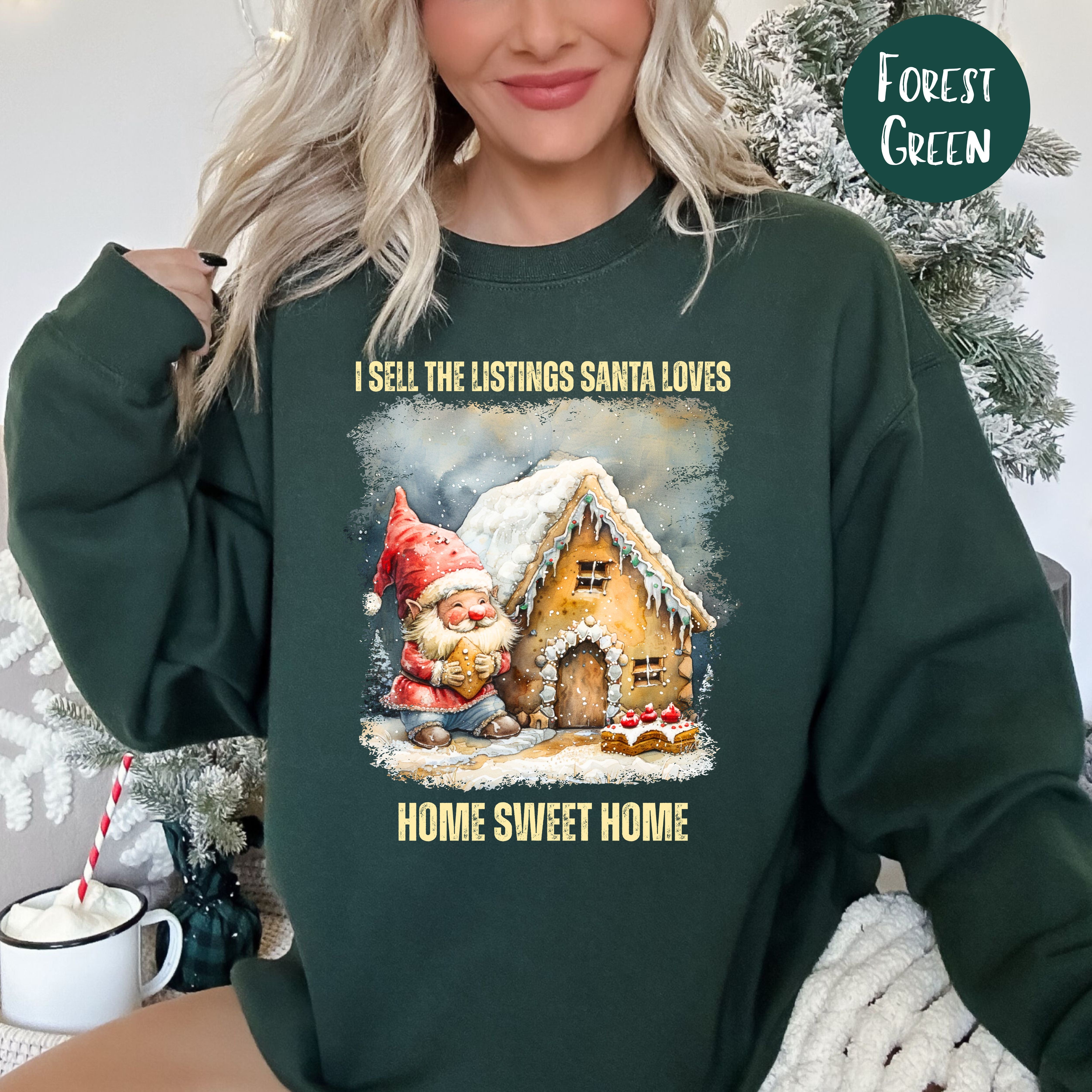 Real Estate Agent Unisex Christmas Sweatshirt