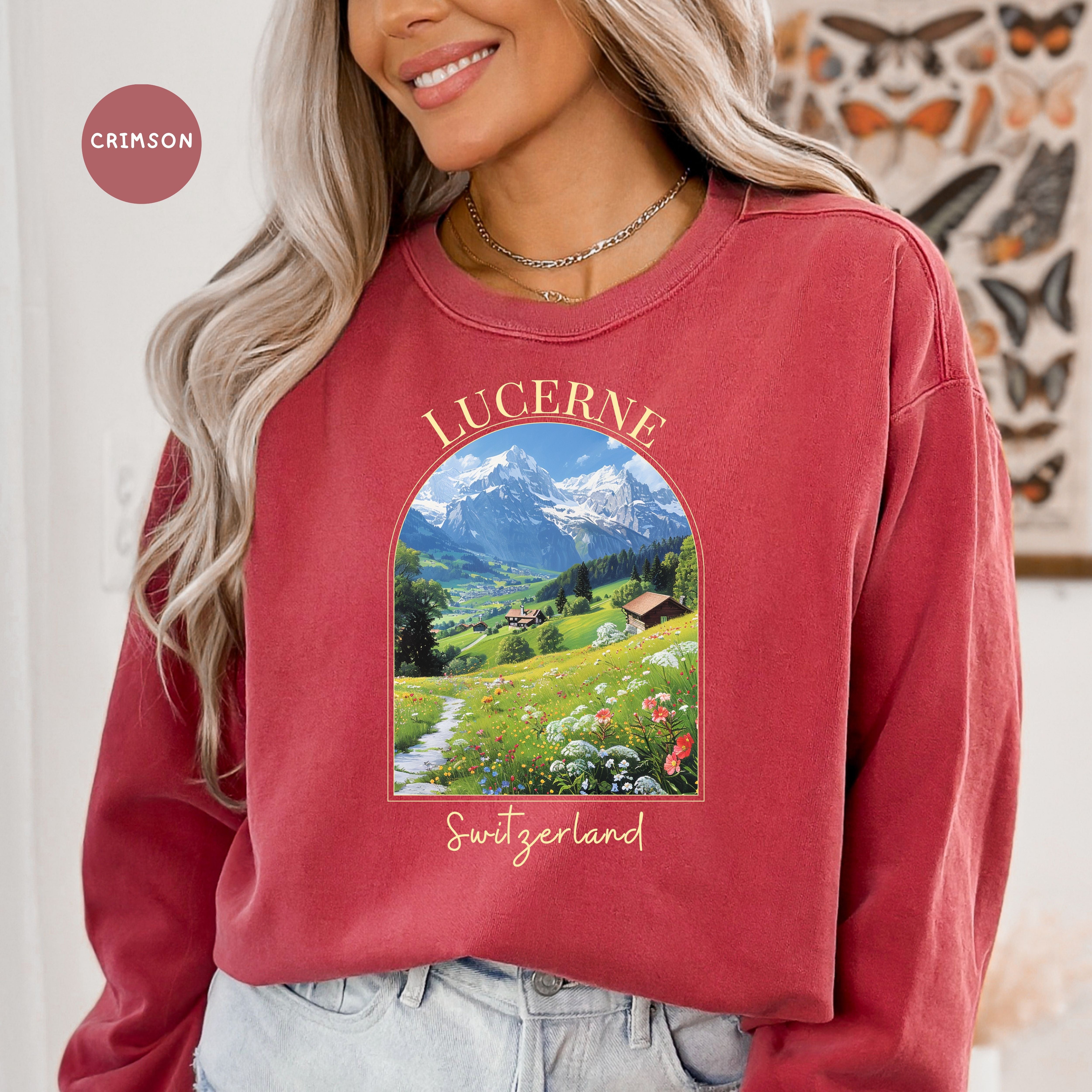 Lucerne Switzerland Comfort Colors® Sweatshirt