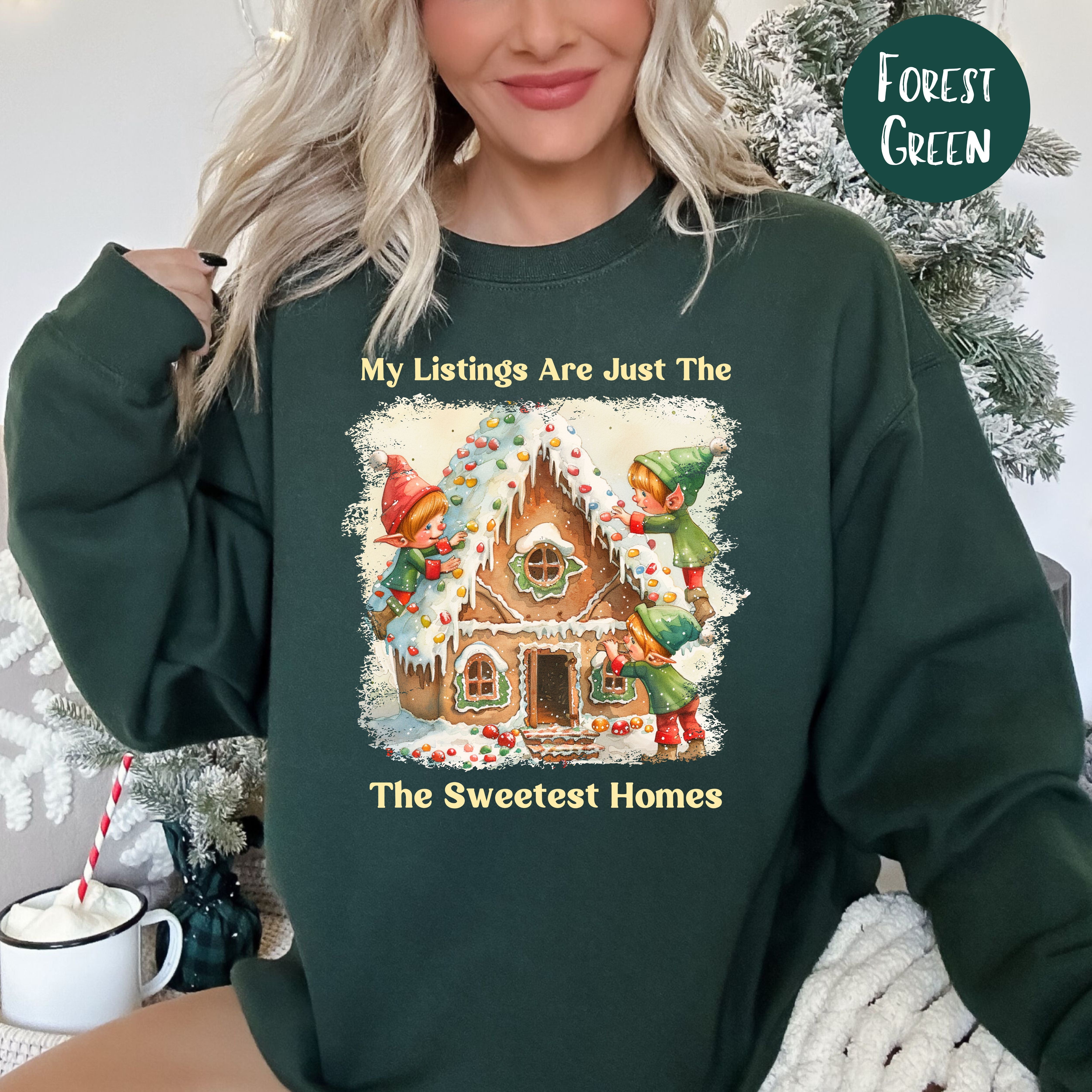 Funny Real Estate Agent Unisex Christmas Sweatshirt