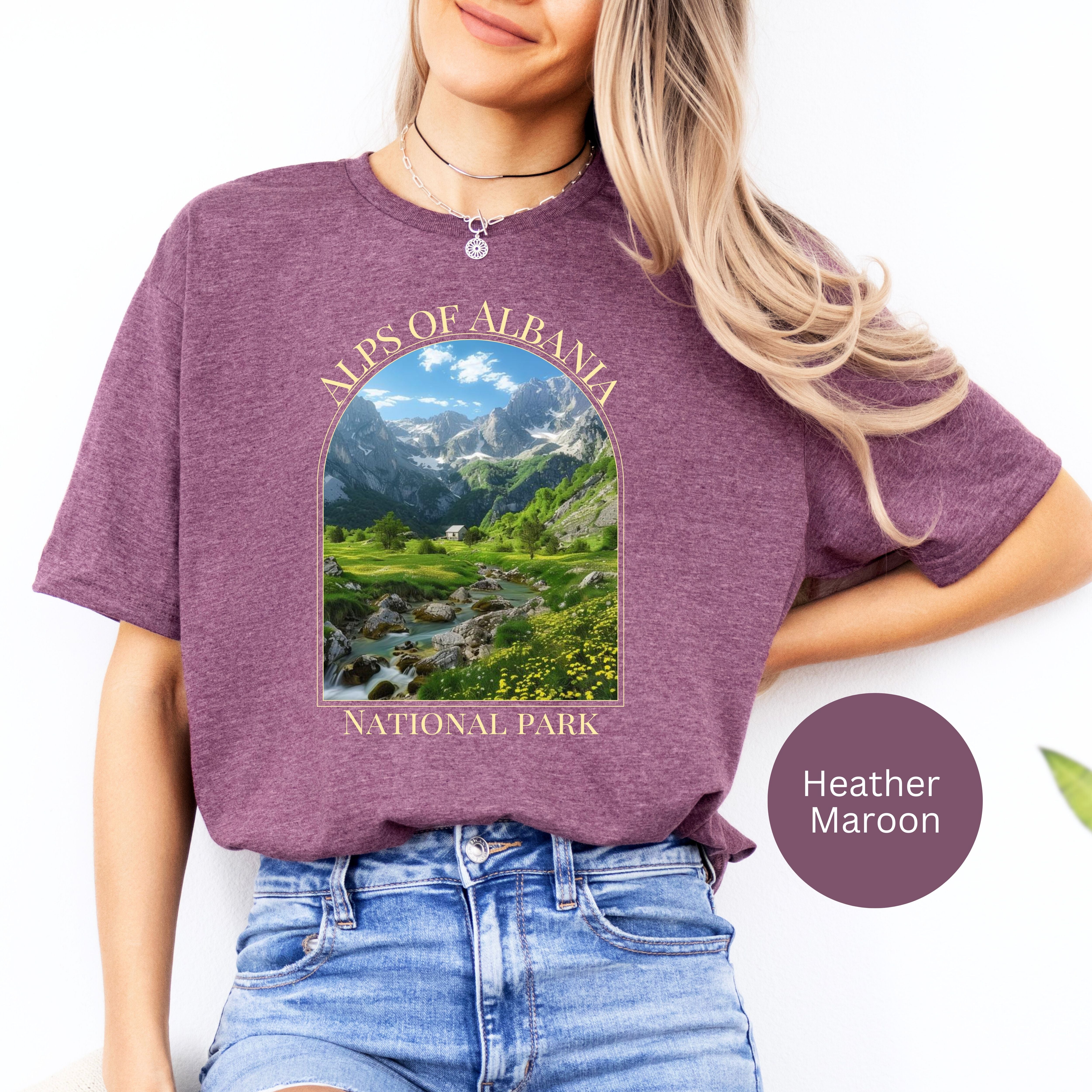 Alps of Albania National Park Gildan Soft-Style Tee