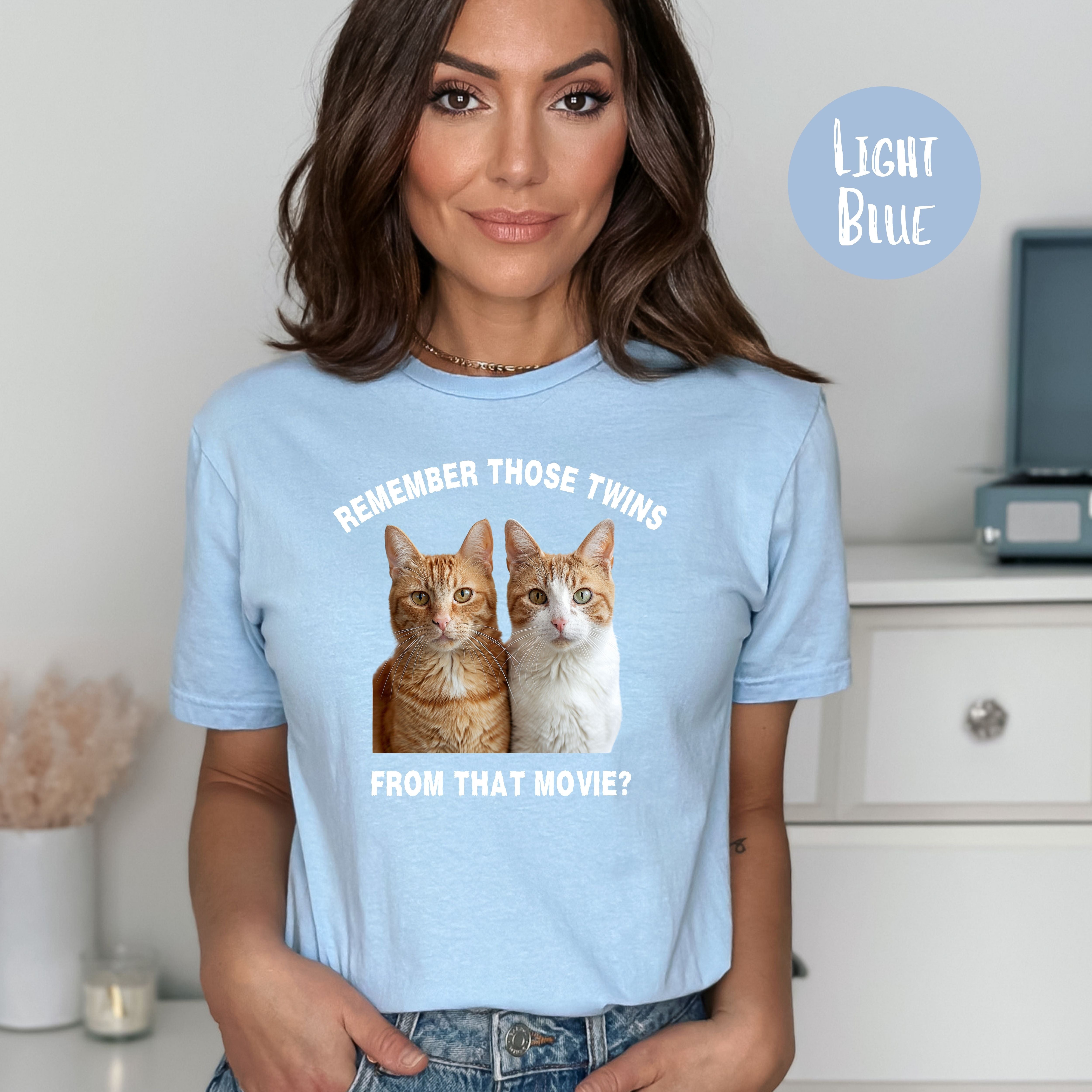 Funny Cat Mom Horror Film Lover Gift Tee