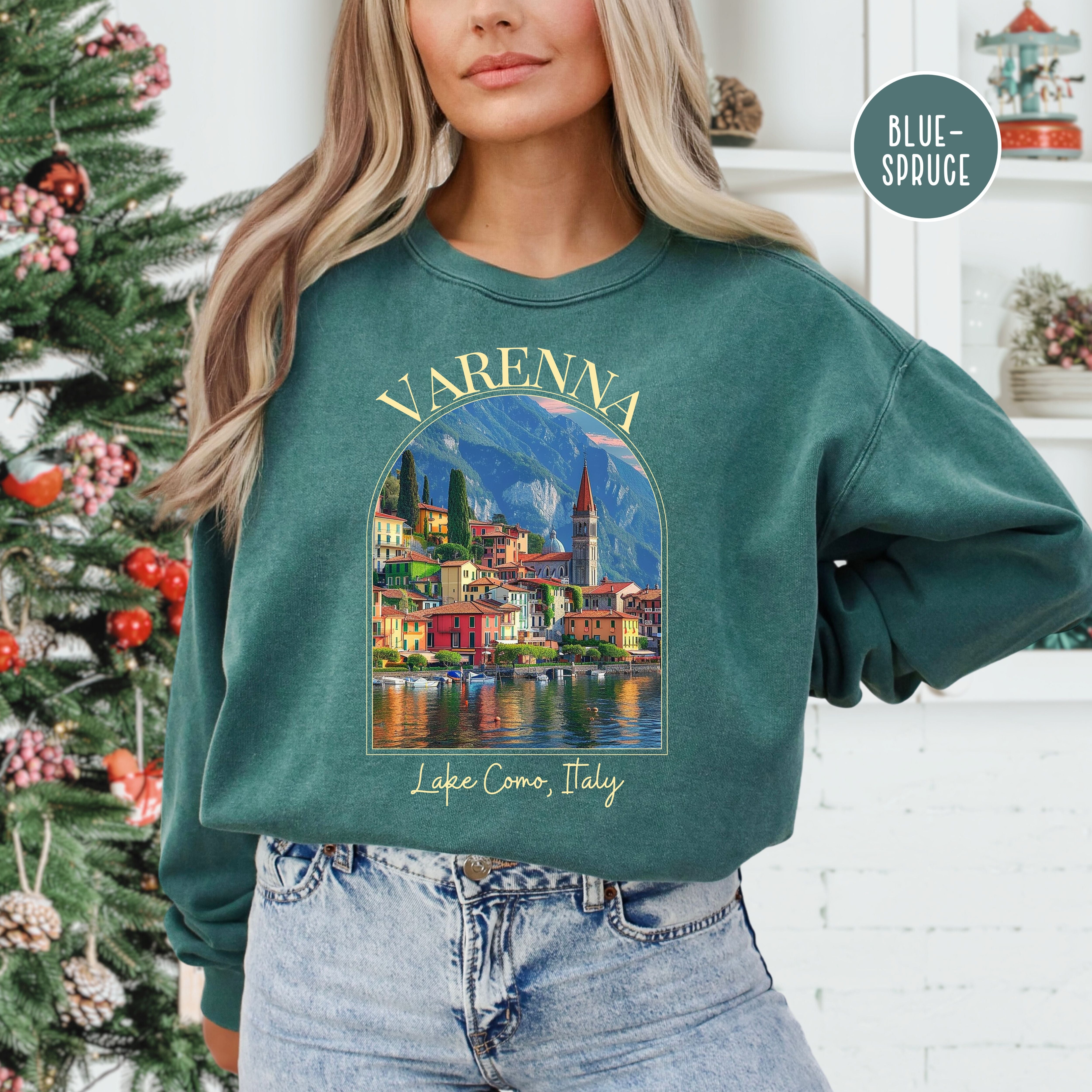 Varenna Lake Como Italy Comfort Colors® Sweatshirt