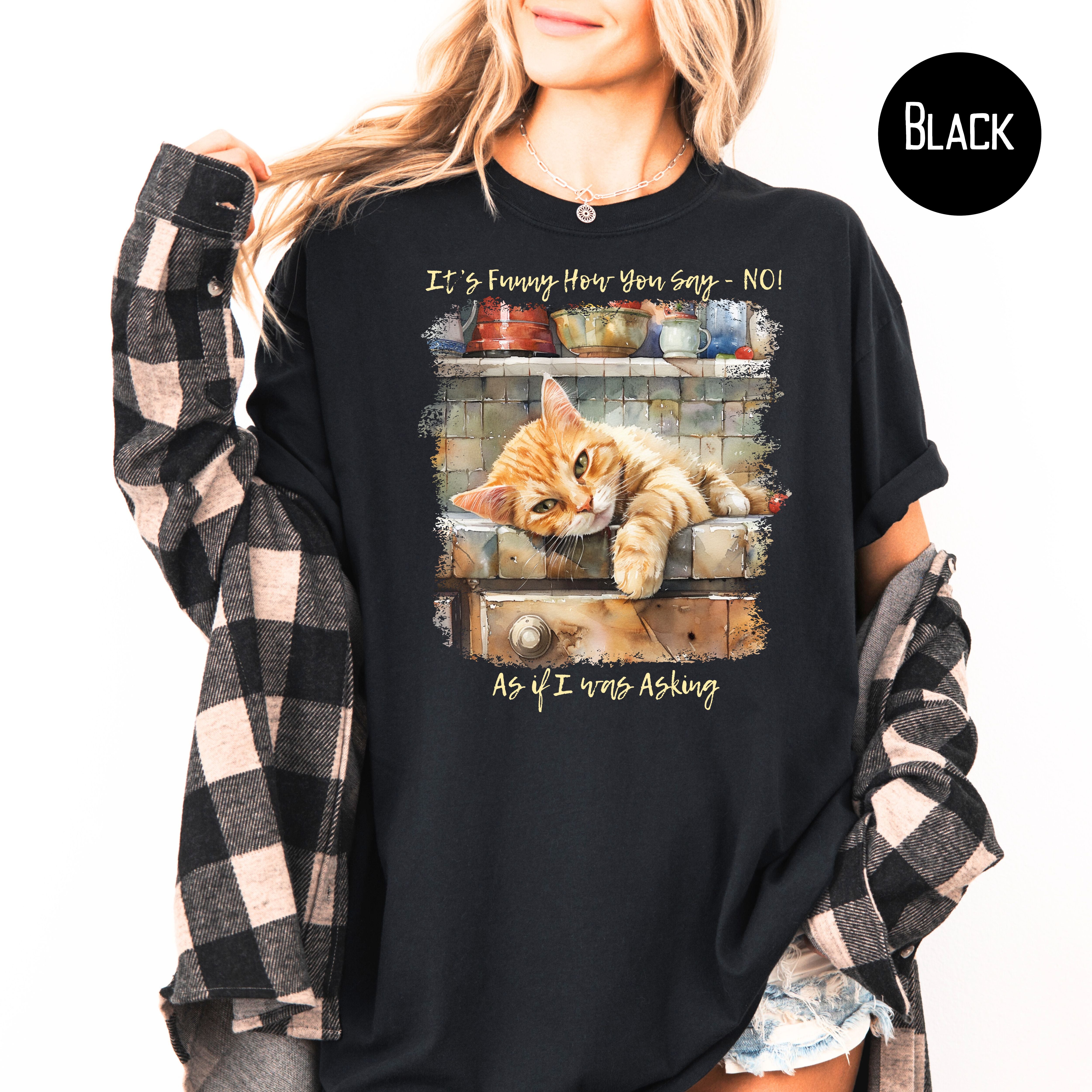 Funny Cat Lover Comfort Colors T-Shirt