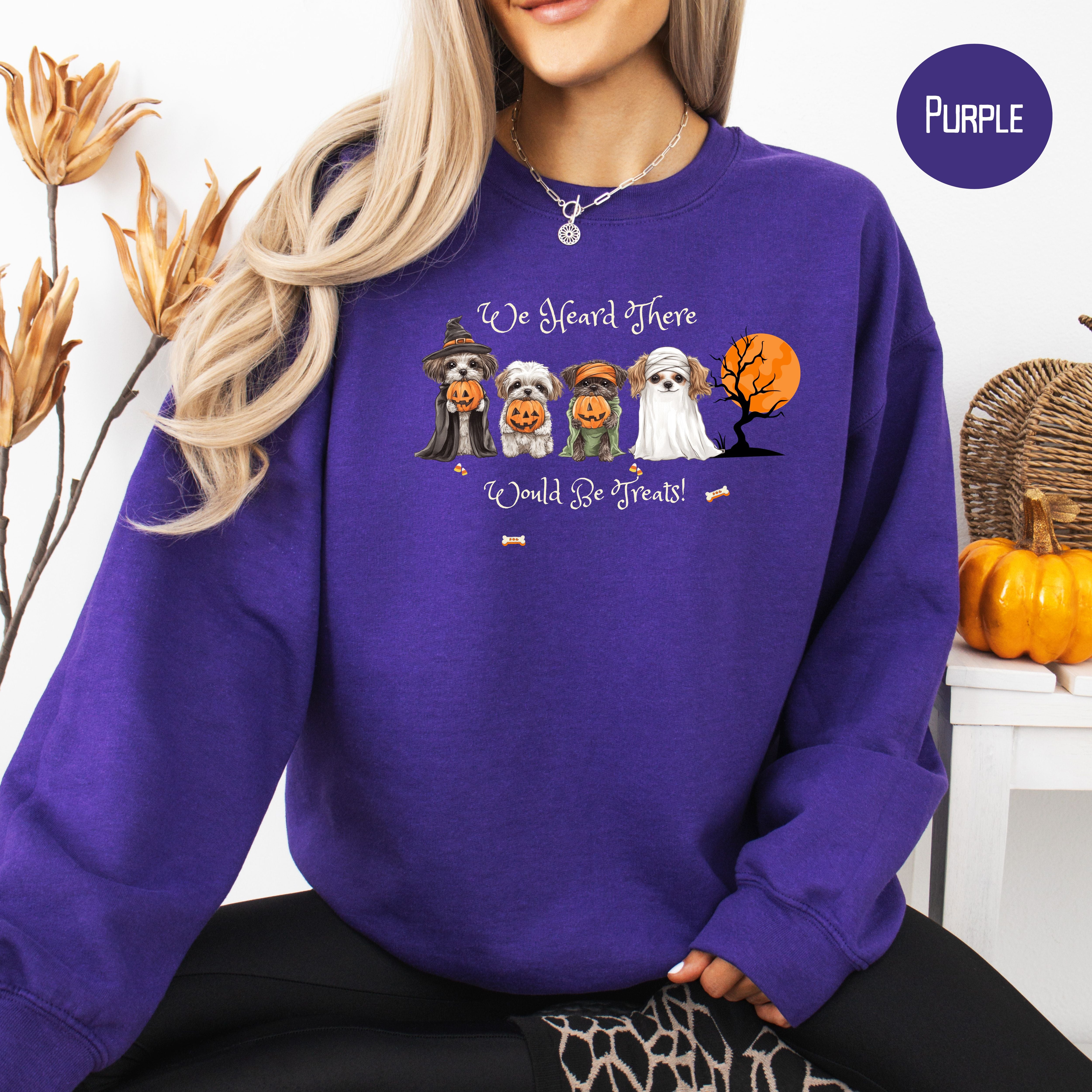 Funny Dog Lover Halloween Sweatshirt for Dog Mama