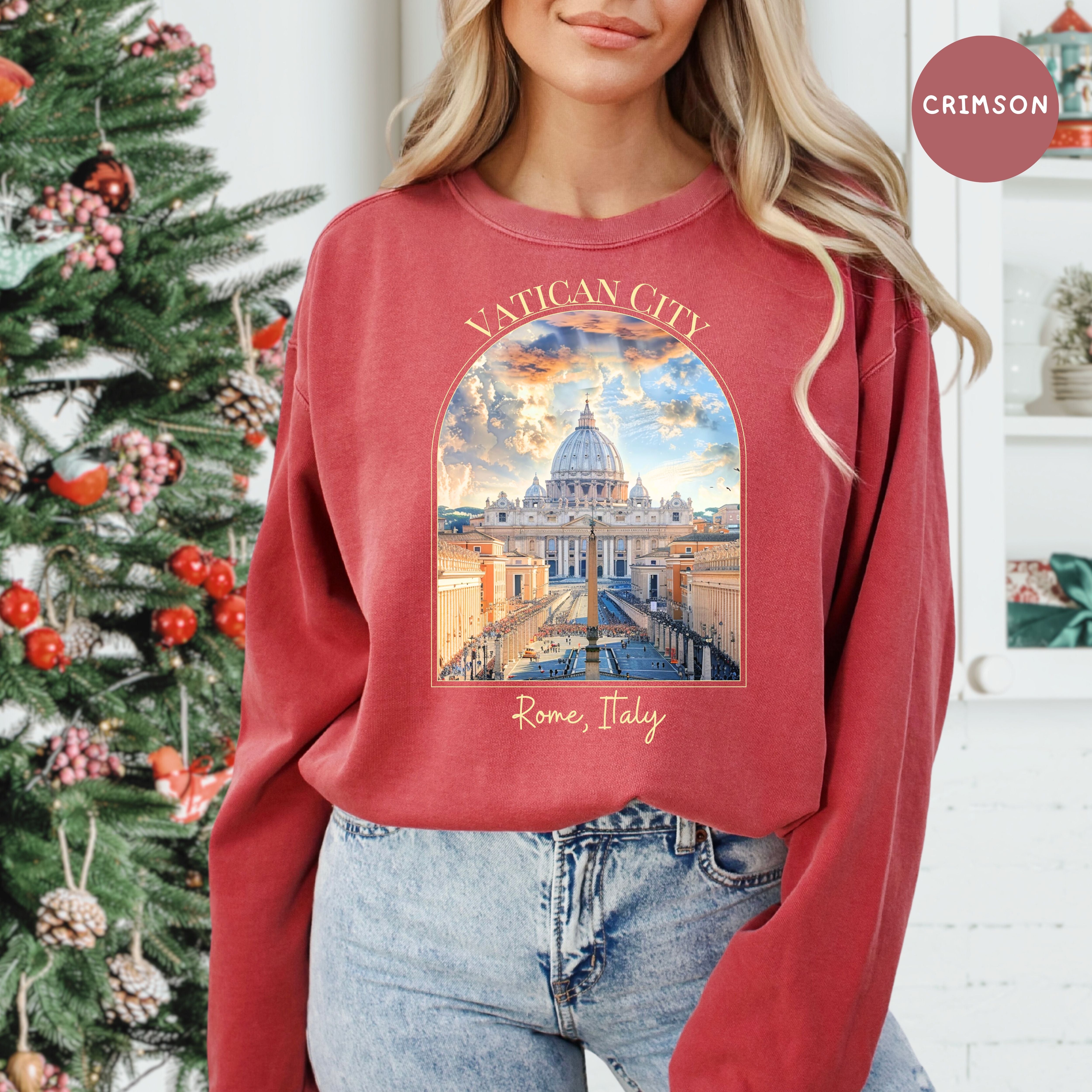 Vatican City Rome Italy Comfort Colors® Sweatshirt