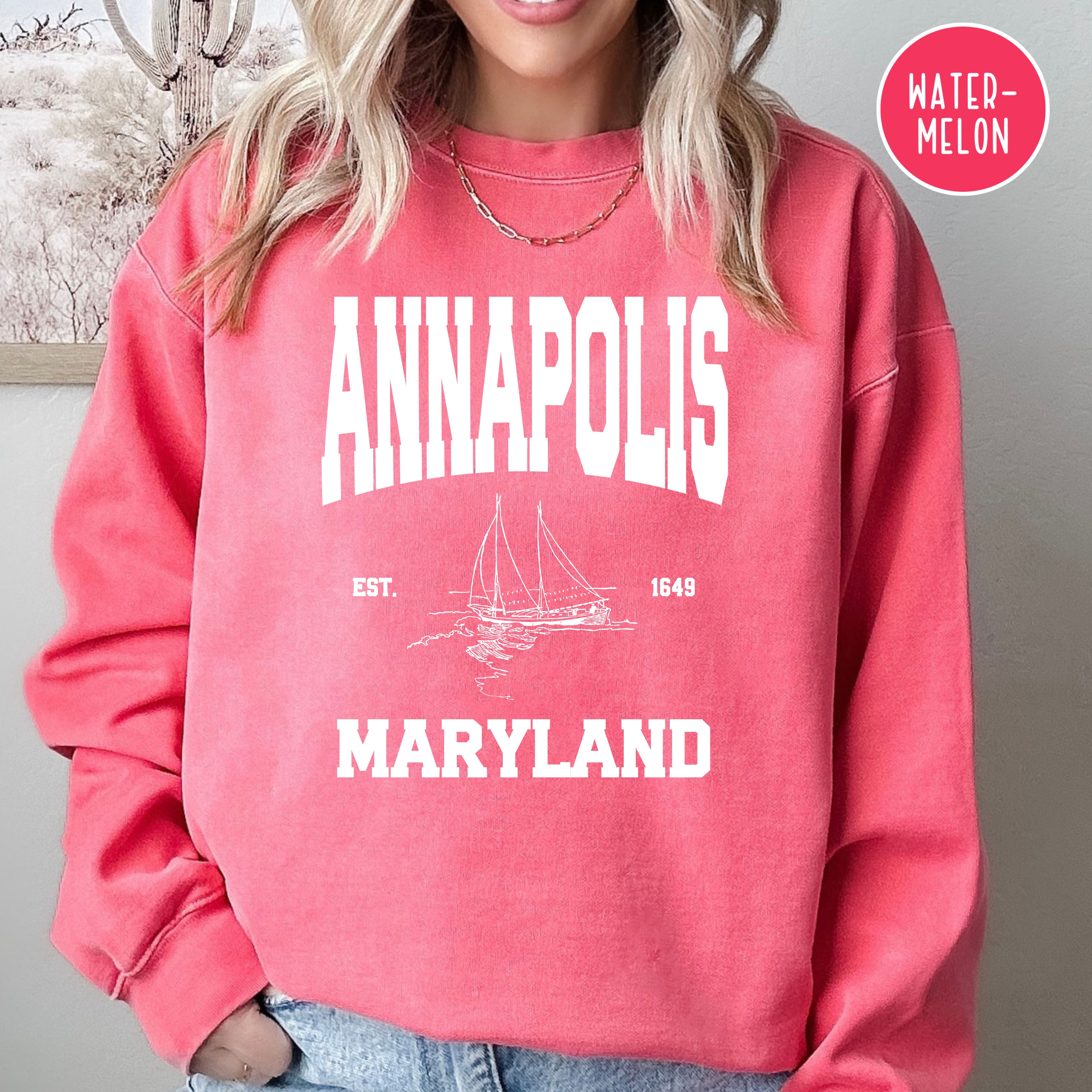Annapolis Maryland Comfort Colors® Sweatshirt