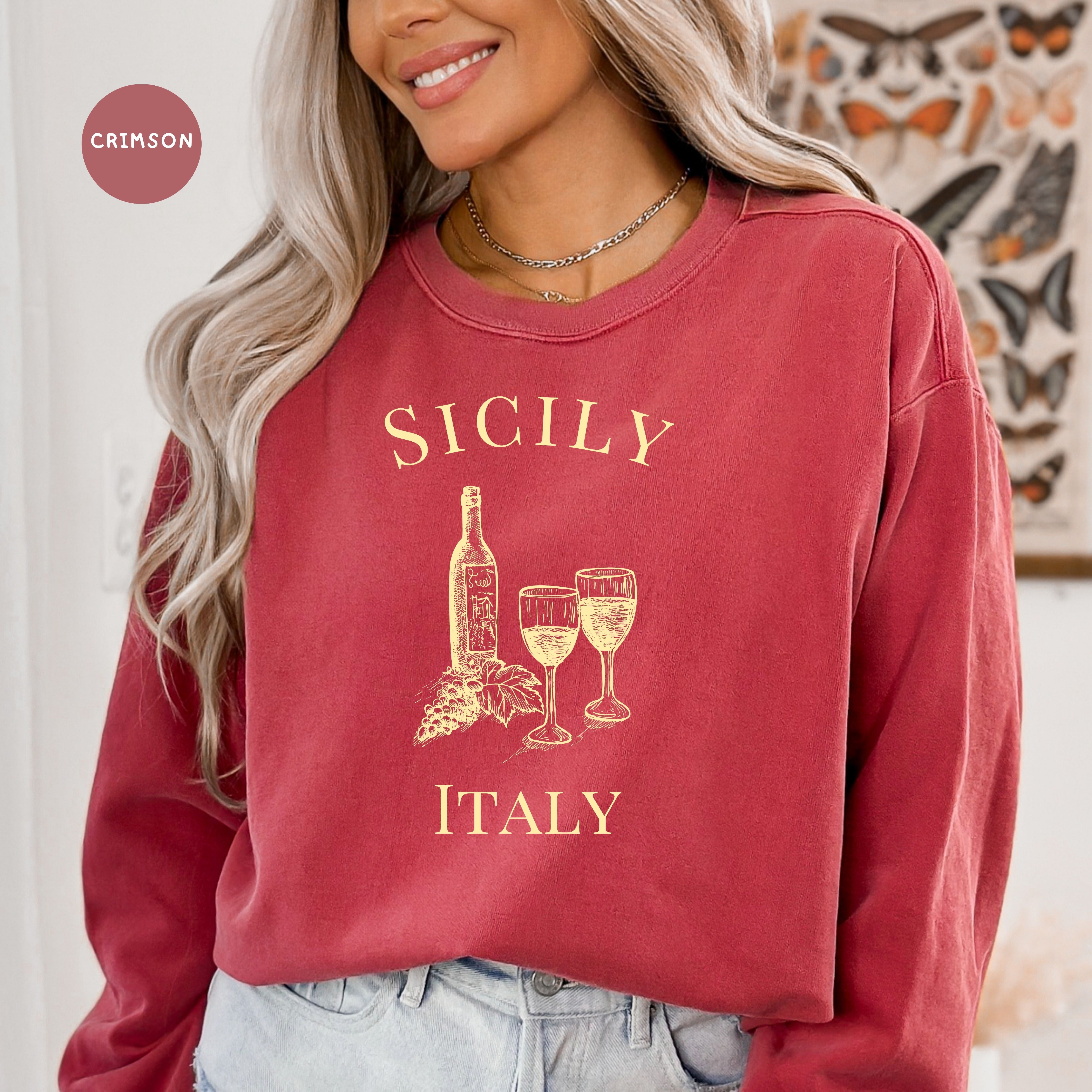 Sicily Italy Winery Comfort Colors® Sweatshirt