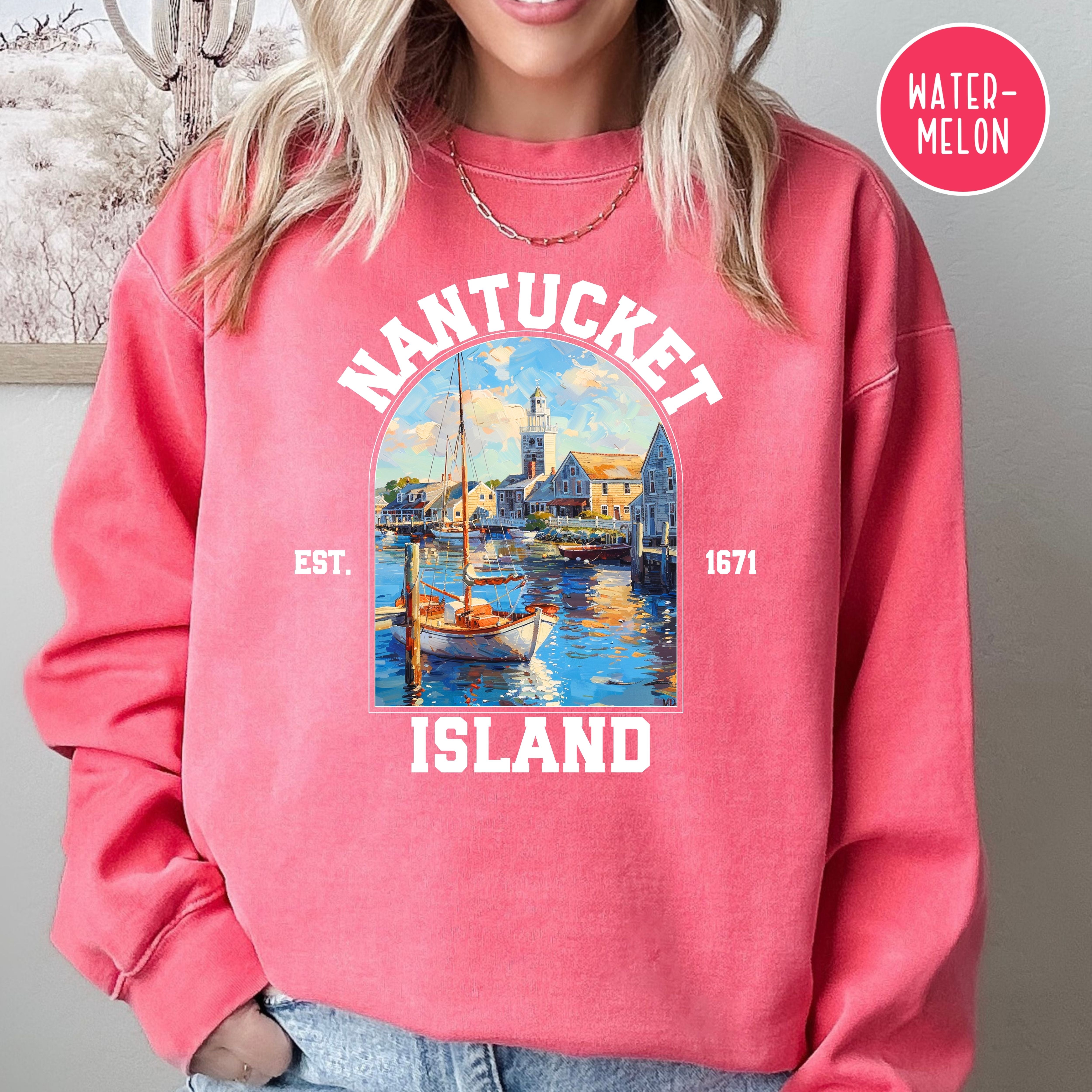 Nantucket Island Comfort Colors® Sweatshirt