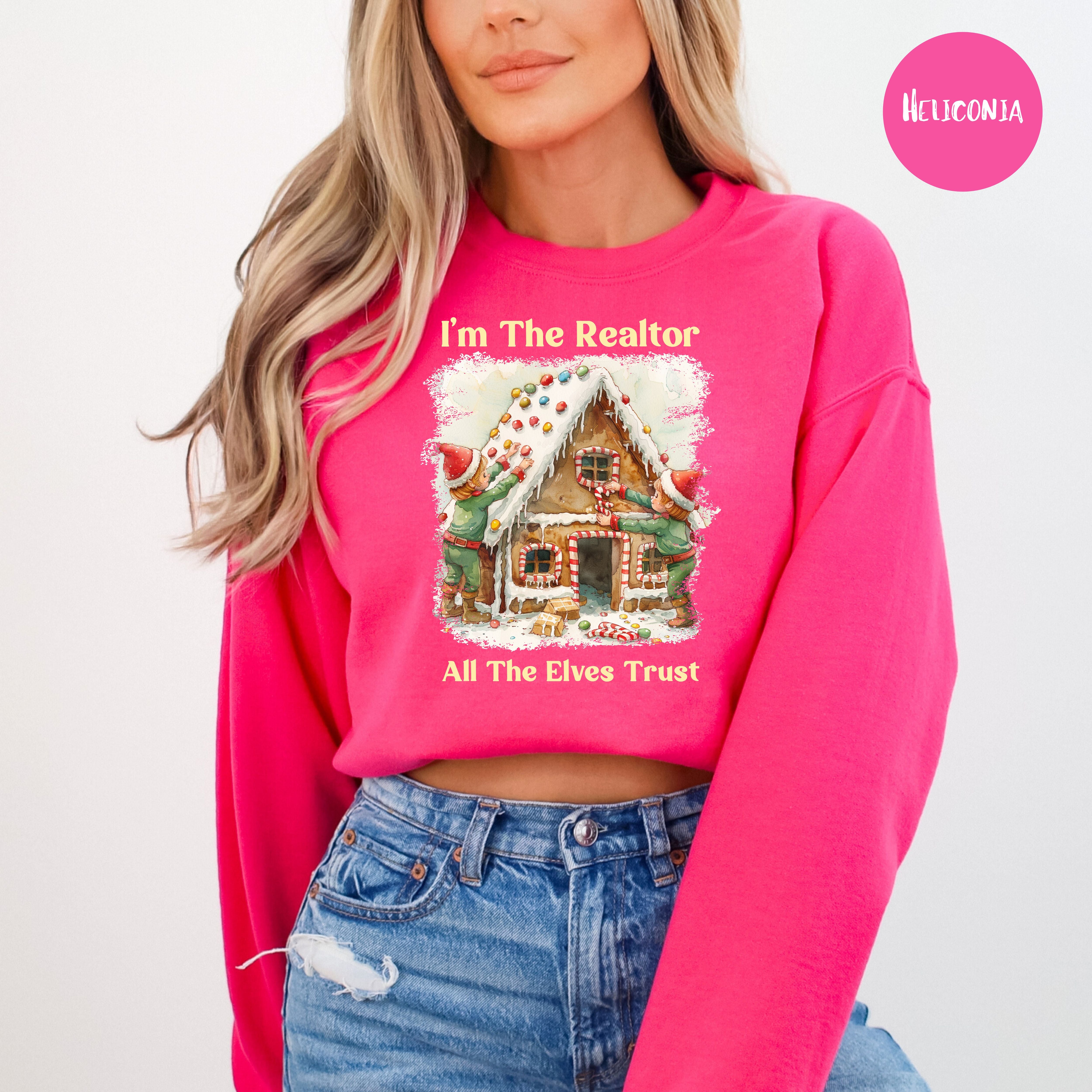 Funny Real Estate Agent Unisex Christmas Sweatshirt