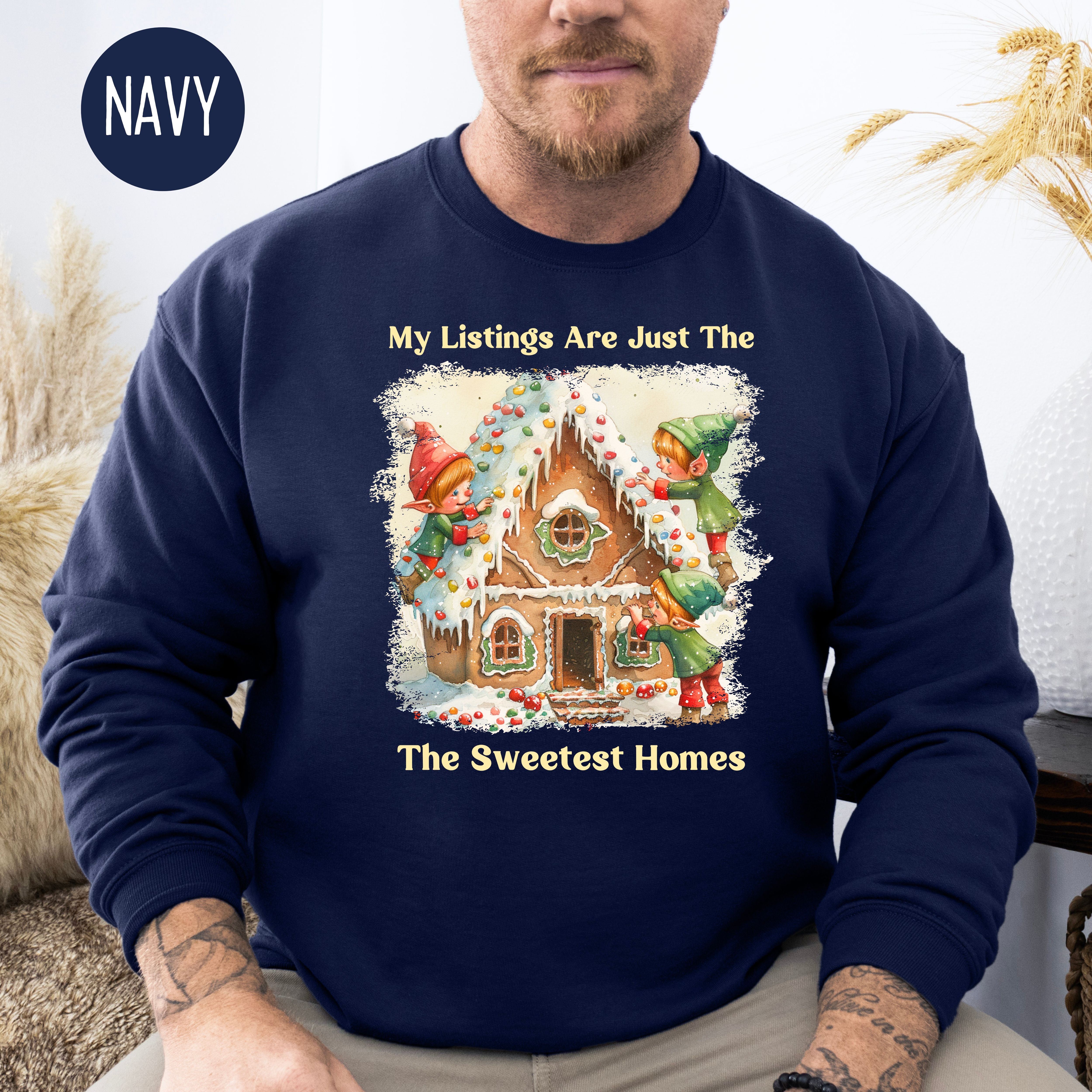 Funny Real Estate Agent Unisex Christmas Sweatshirt