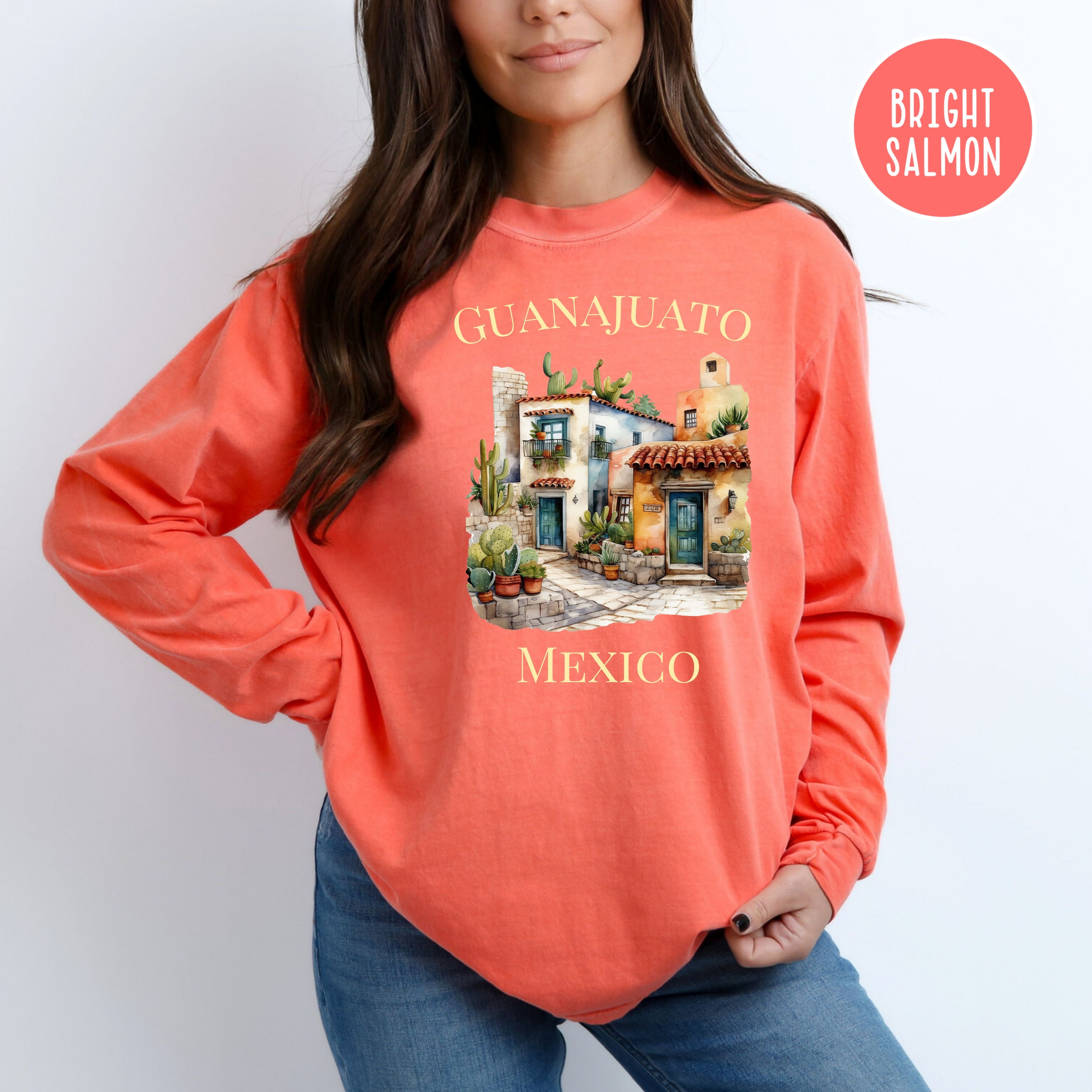 Guanajuato Mexico Comfort Colors® Long Sleeve Tee