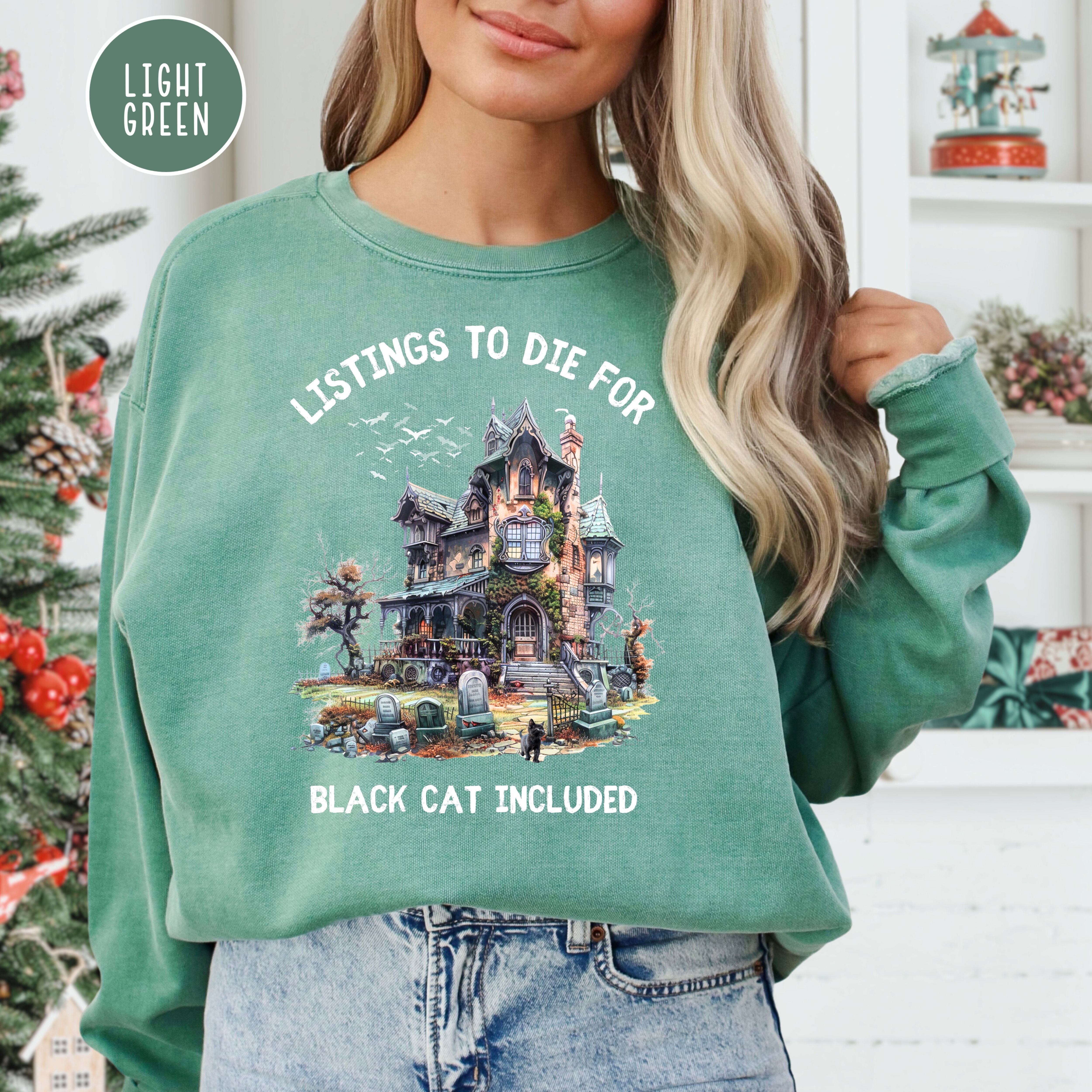 Real Estate Agent Halloween Comfort Colors® Sweatshirt