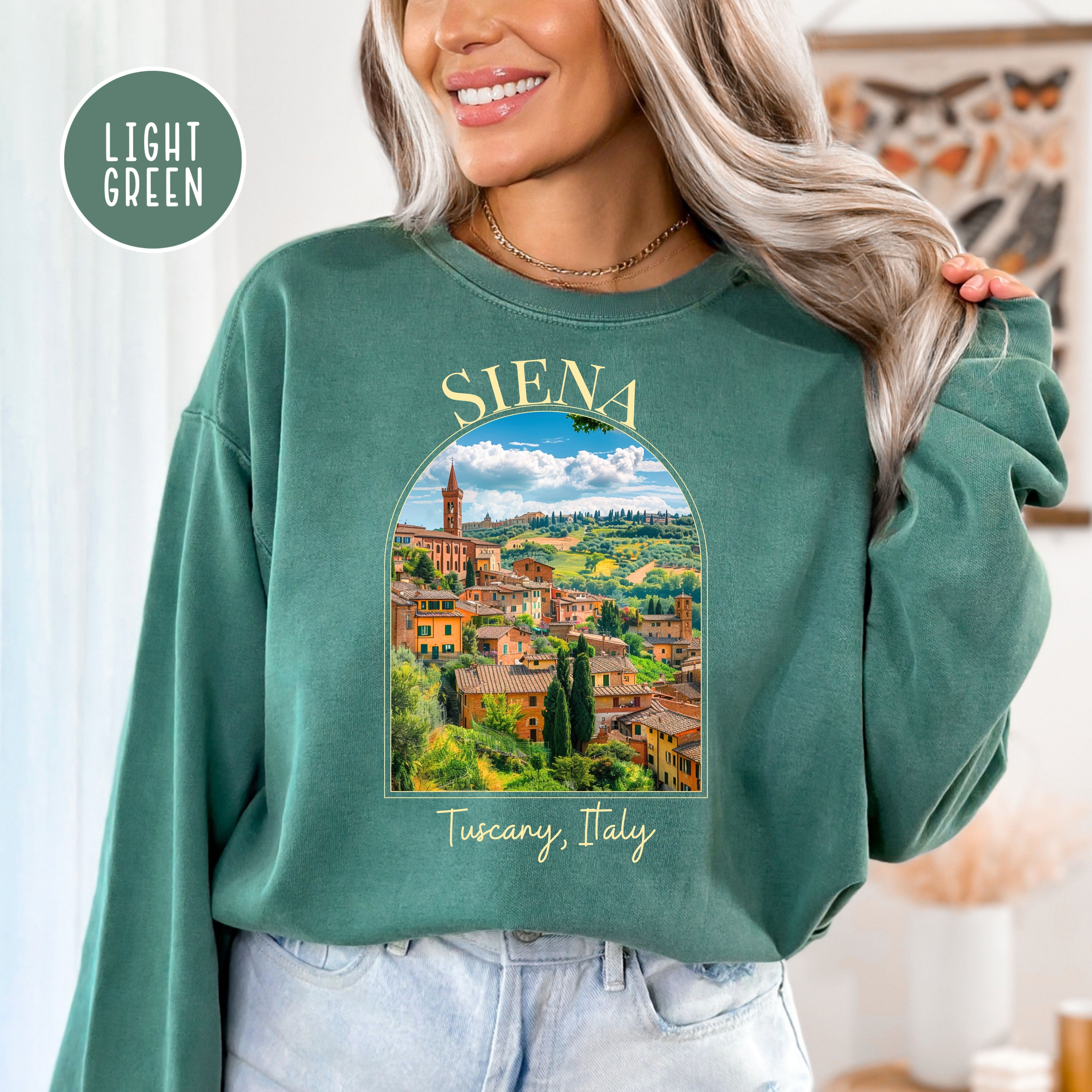 Siena Tuscany Italy Comfort Colors® Sweatshirt